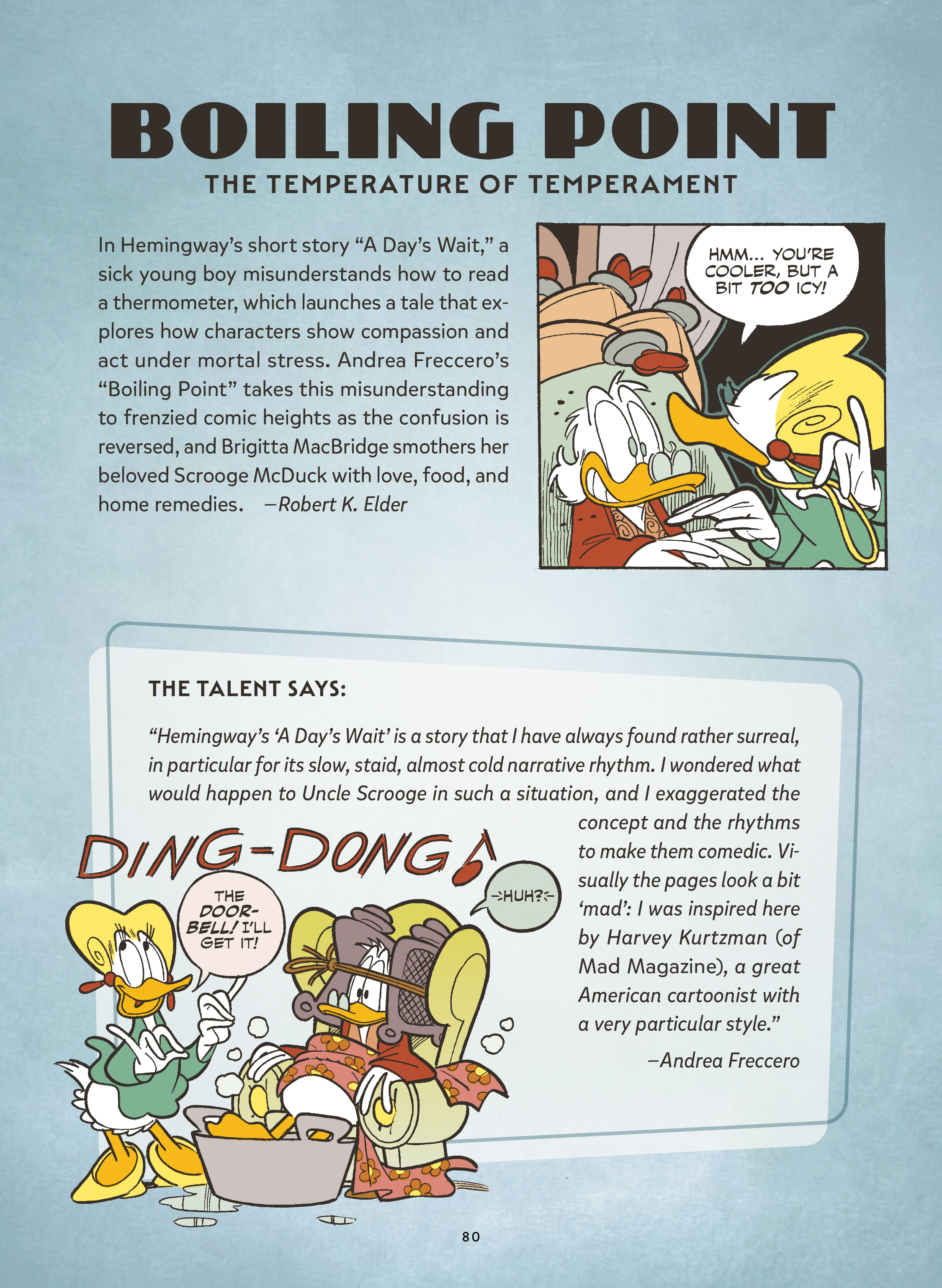 Read online Walt Disney's Mickey and Donald: "For Whom the Doorbell Tolls" and Other Tales Inspired by Hemingway comic -  Issue # TPB (Part 1) - 81