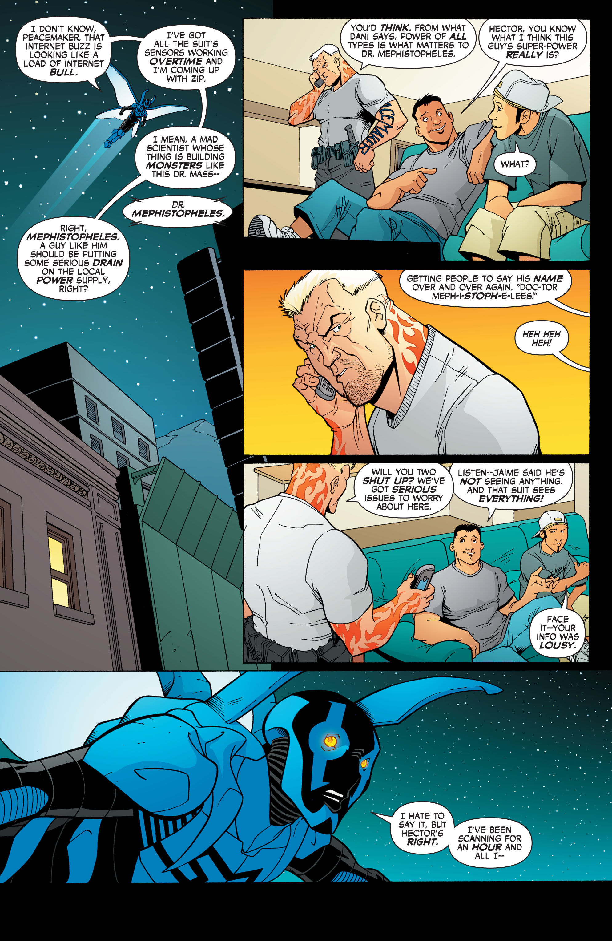 Read online Blue Beetle (2006) comic -  Issue #28 - 12