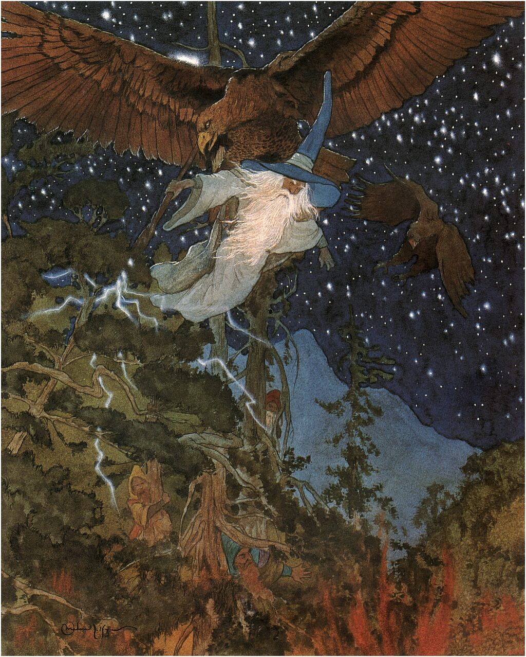 Read online Tolkien's World - Paintings of Middle-Earth comic -  Issue # TPB (Part 1) - 17