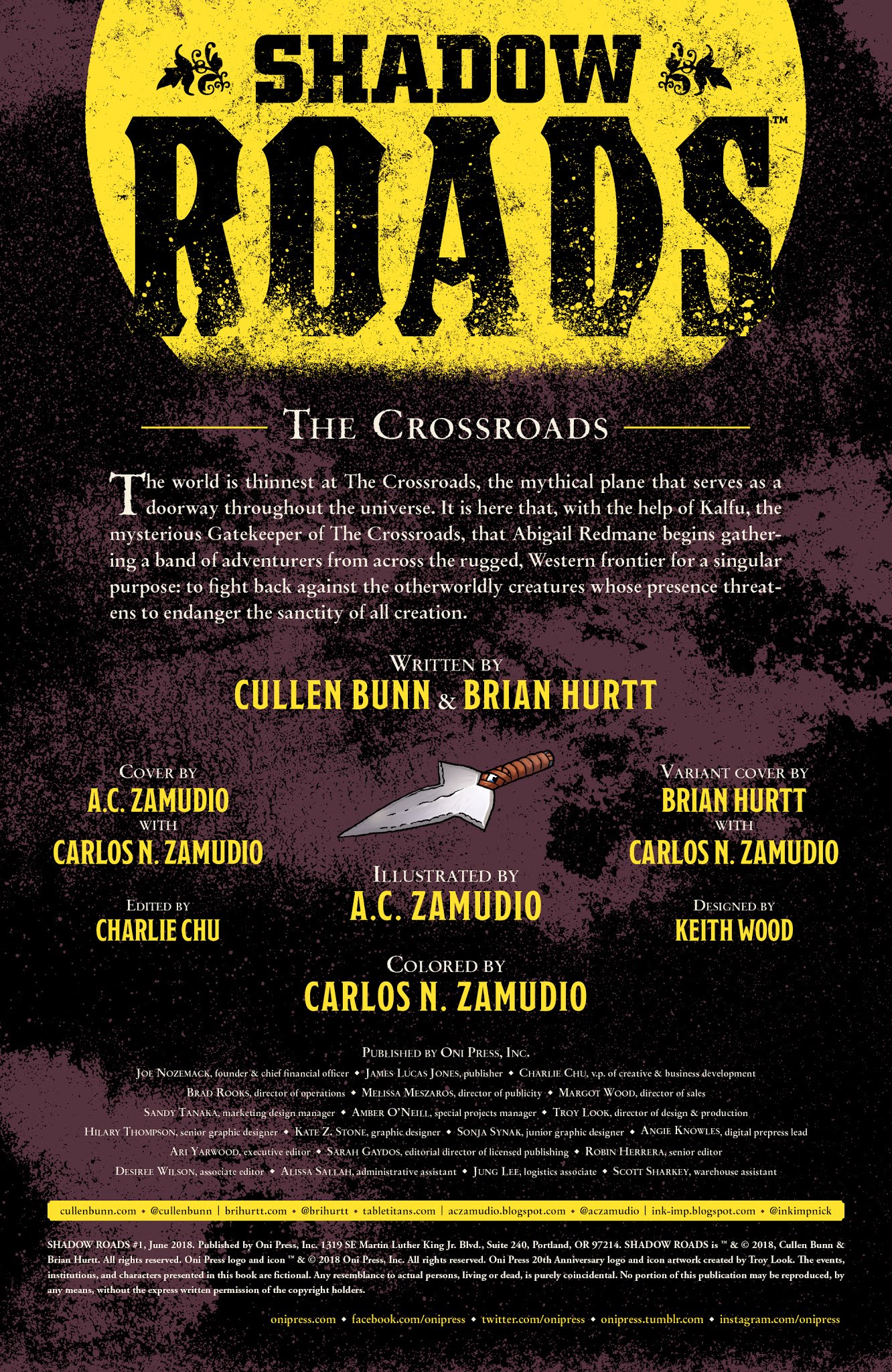 Read online Shadow Roads comic -  Issue #1 - 2