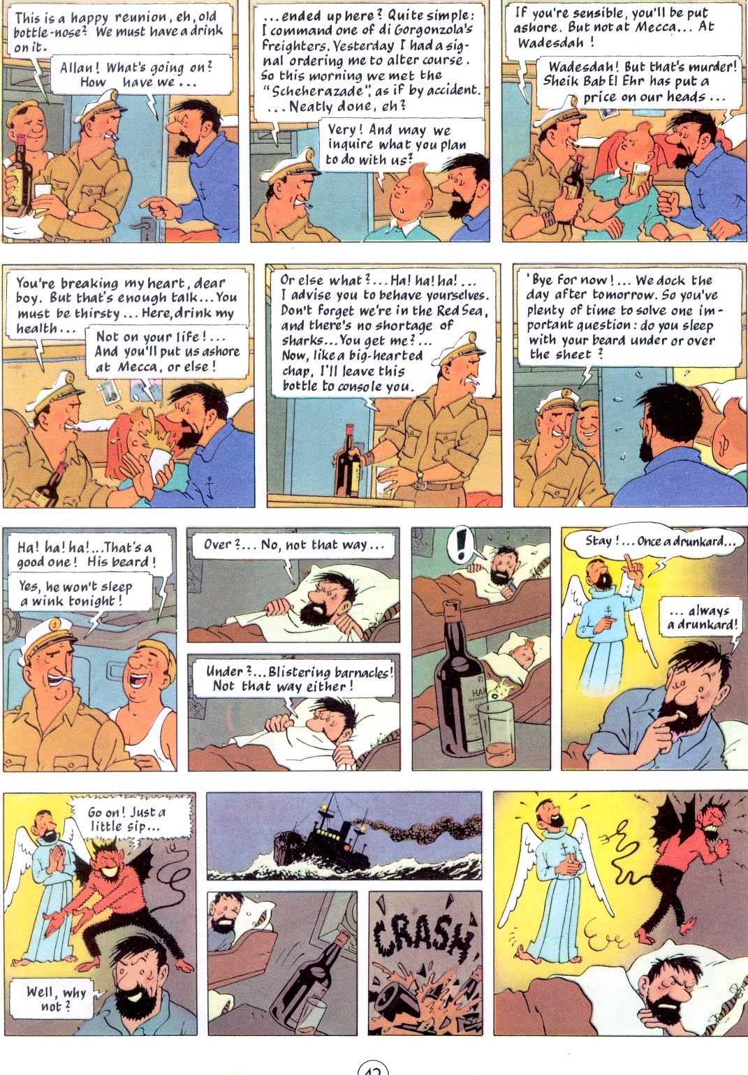 Read online The Adventures of Tintin comic -  Issue #19 - 44
