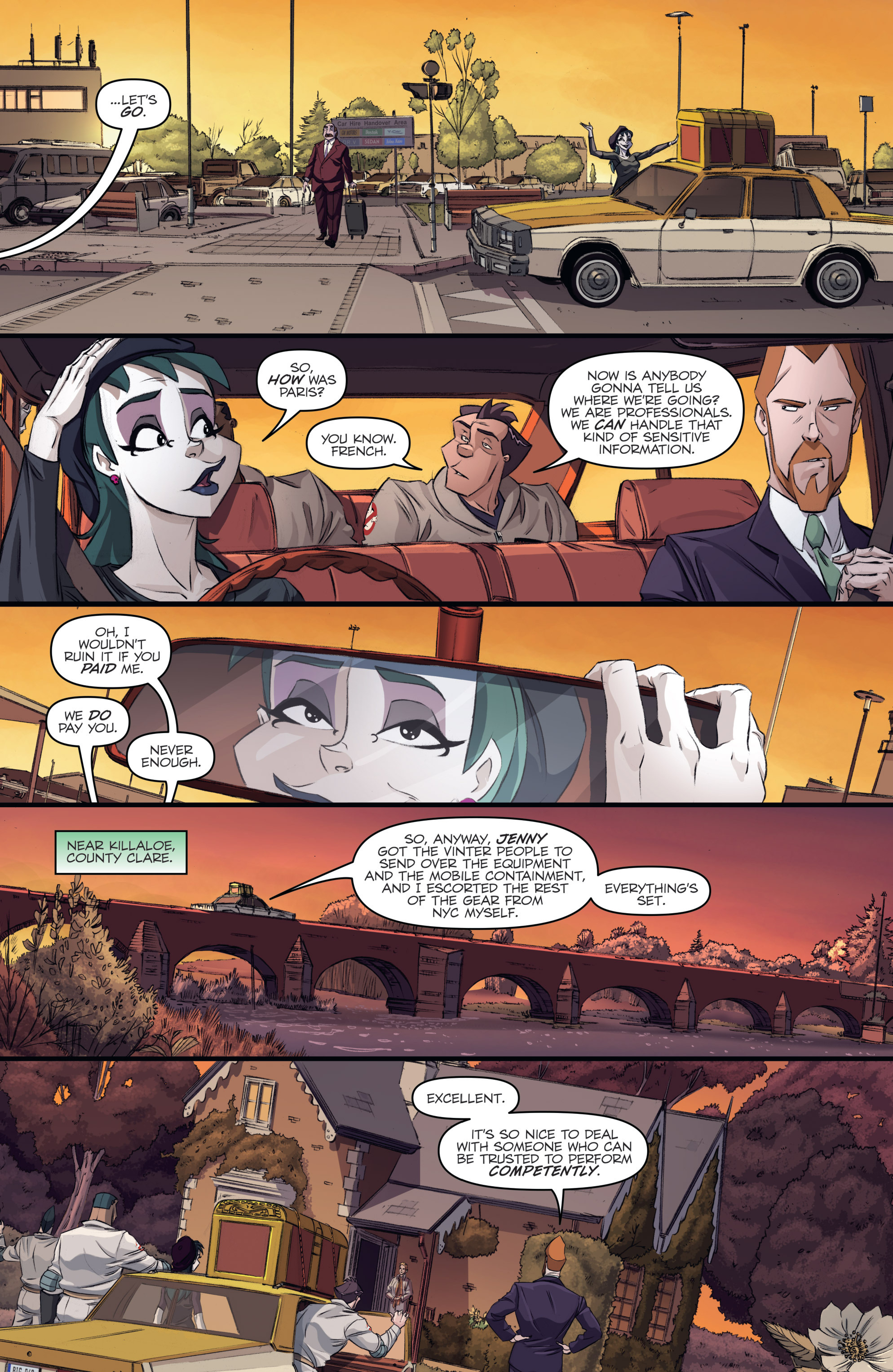 Read online Ghostbusters: International comic -  Issue #7 - 7
