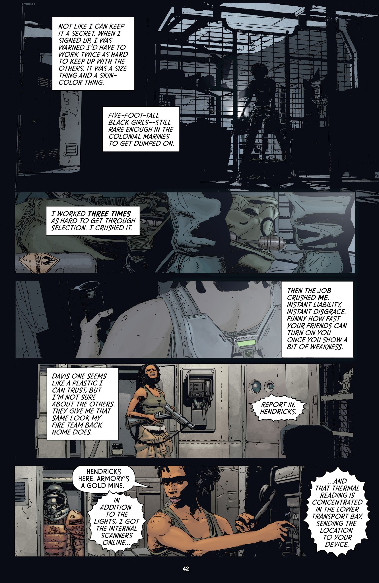 Read online Aliens: Defiance comic -  Issue # _TPB 1 - 41
