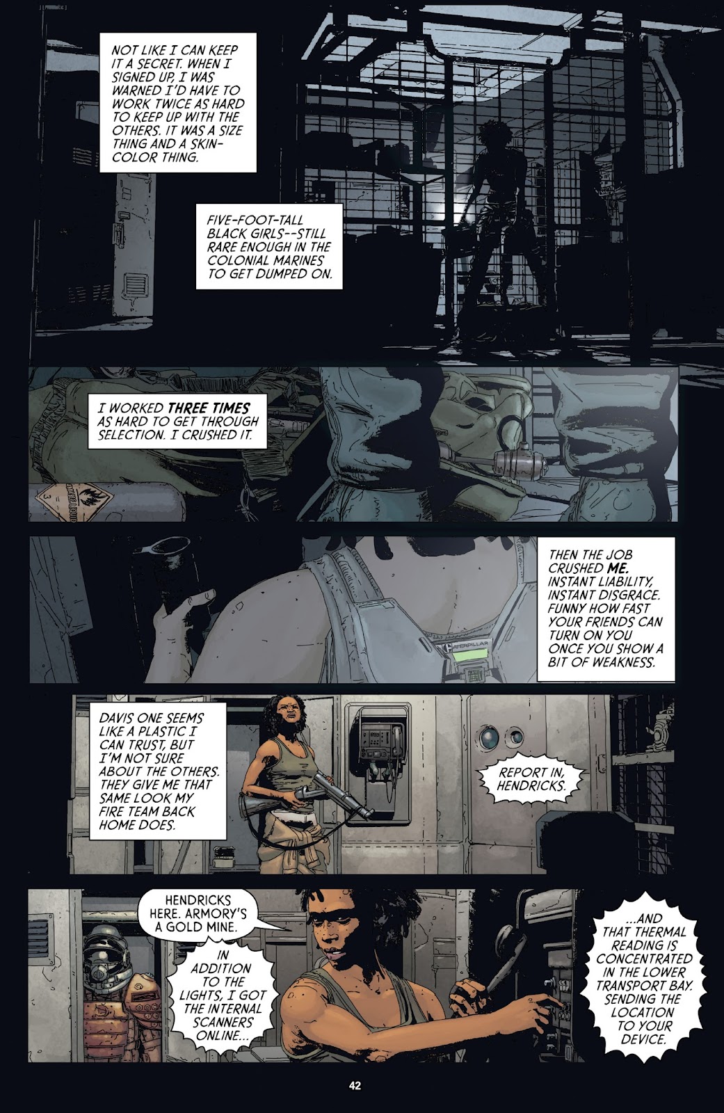 Aliens: Defiance issue TPB 1 - Page 41