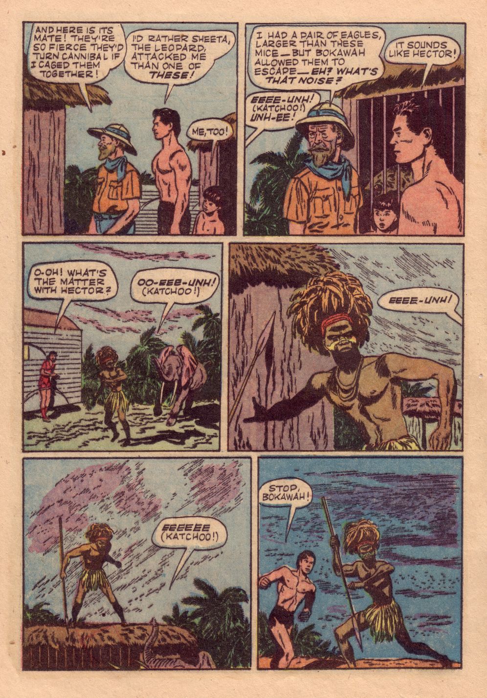 Read online Tarzan (1948) comic -  Issue #22 - 8