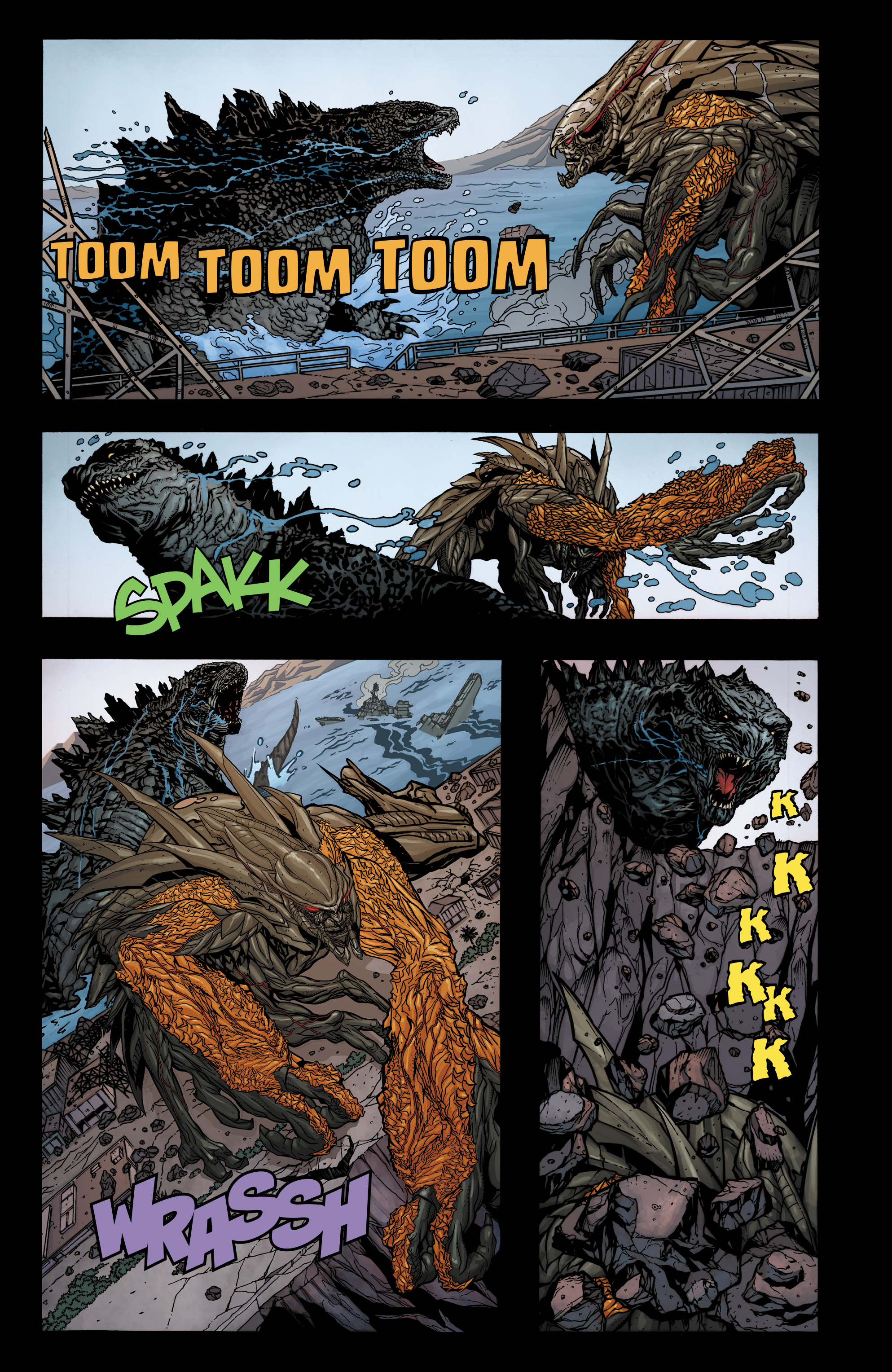 Read online Godzilla: Aftershock comic -  Issue # TPB - 13