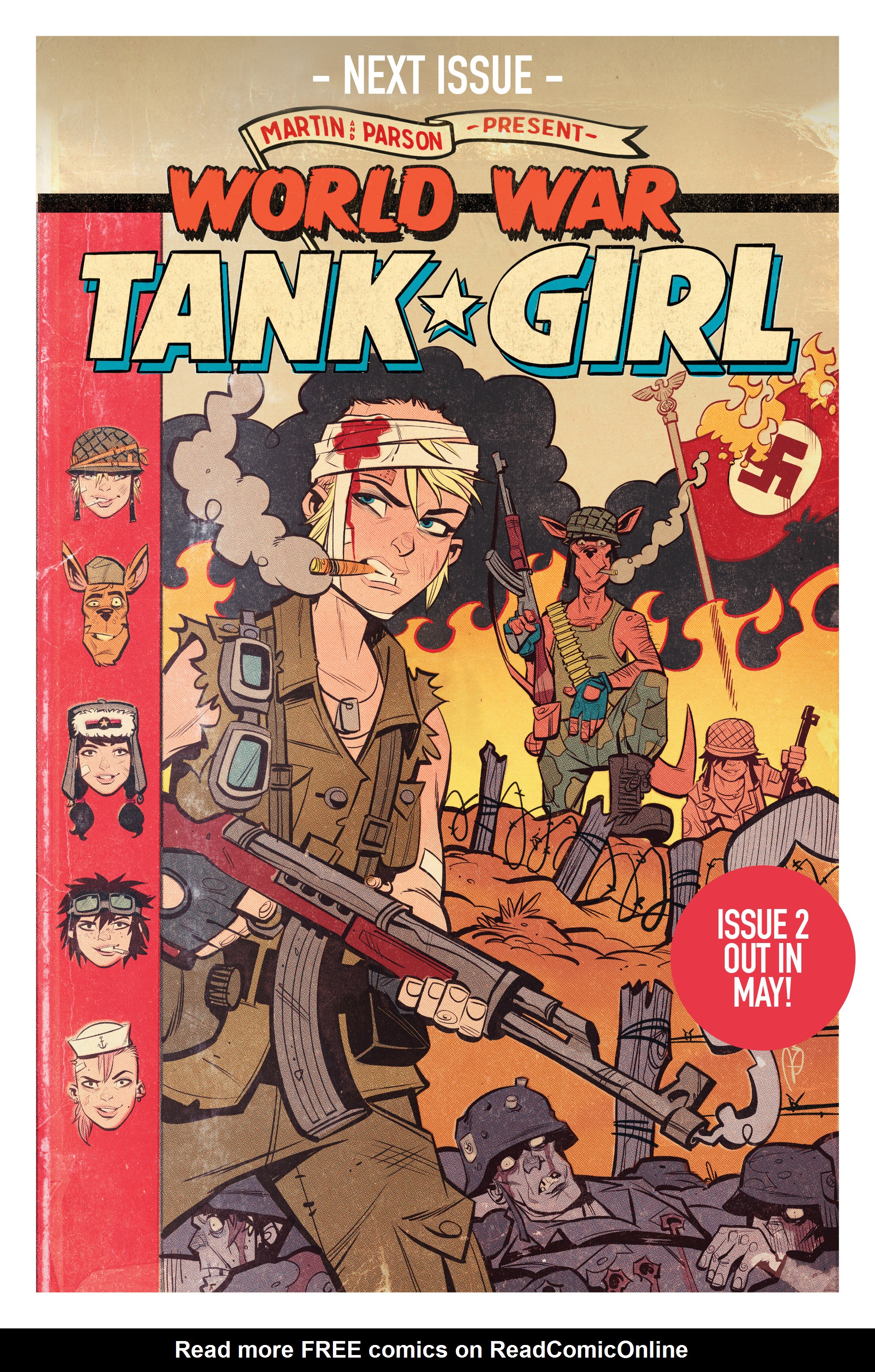 Read online Tank Girl: World War Tank Girl comic -  Issue #1 - 23
