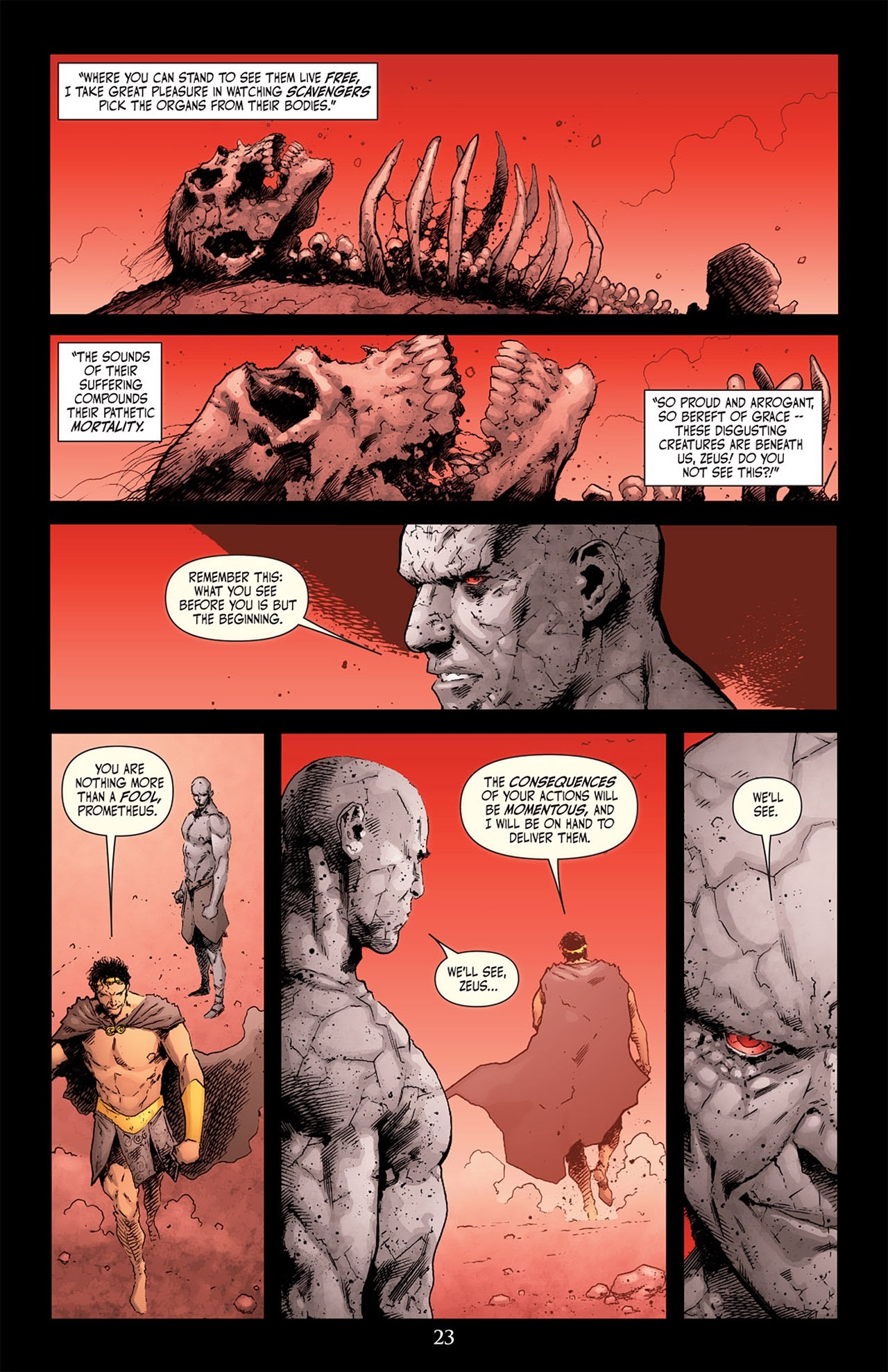 Read online Immortals: Gods and Heroes comic -  Issue # TPB - 26