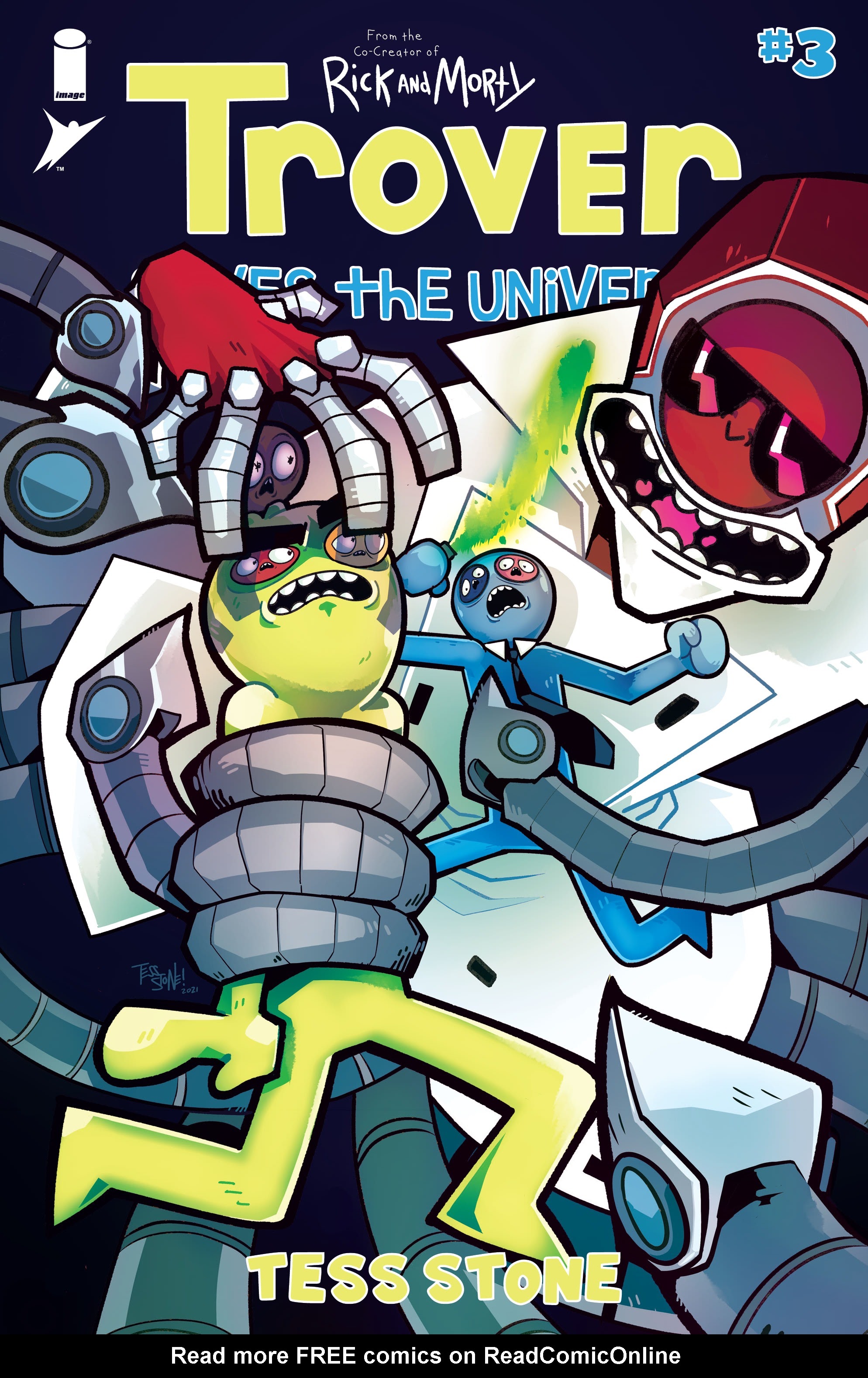 Read online Trover Saves The Universe comic -  Issue #3 - 1