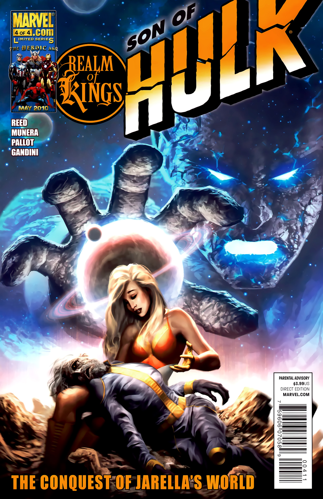 Read online Realm of Kings: Son of Hulk comic -  Issue #4 - 1