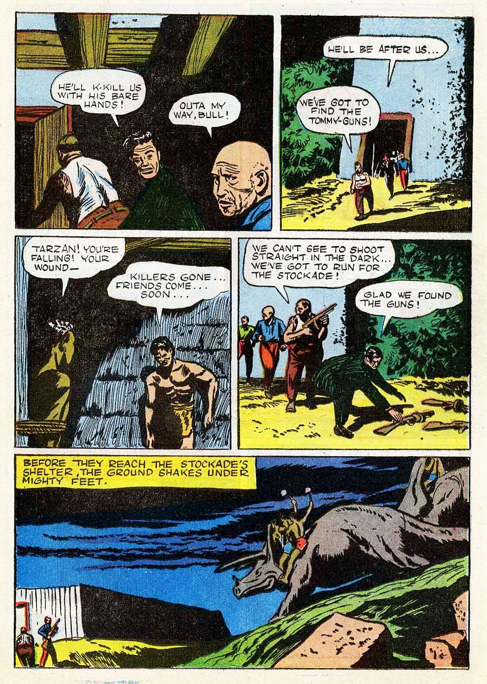 Read online Tarzan (1948) comic -  Issue #16 - 25