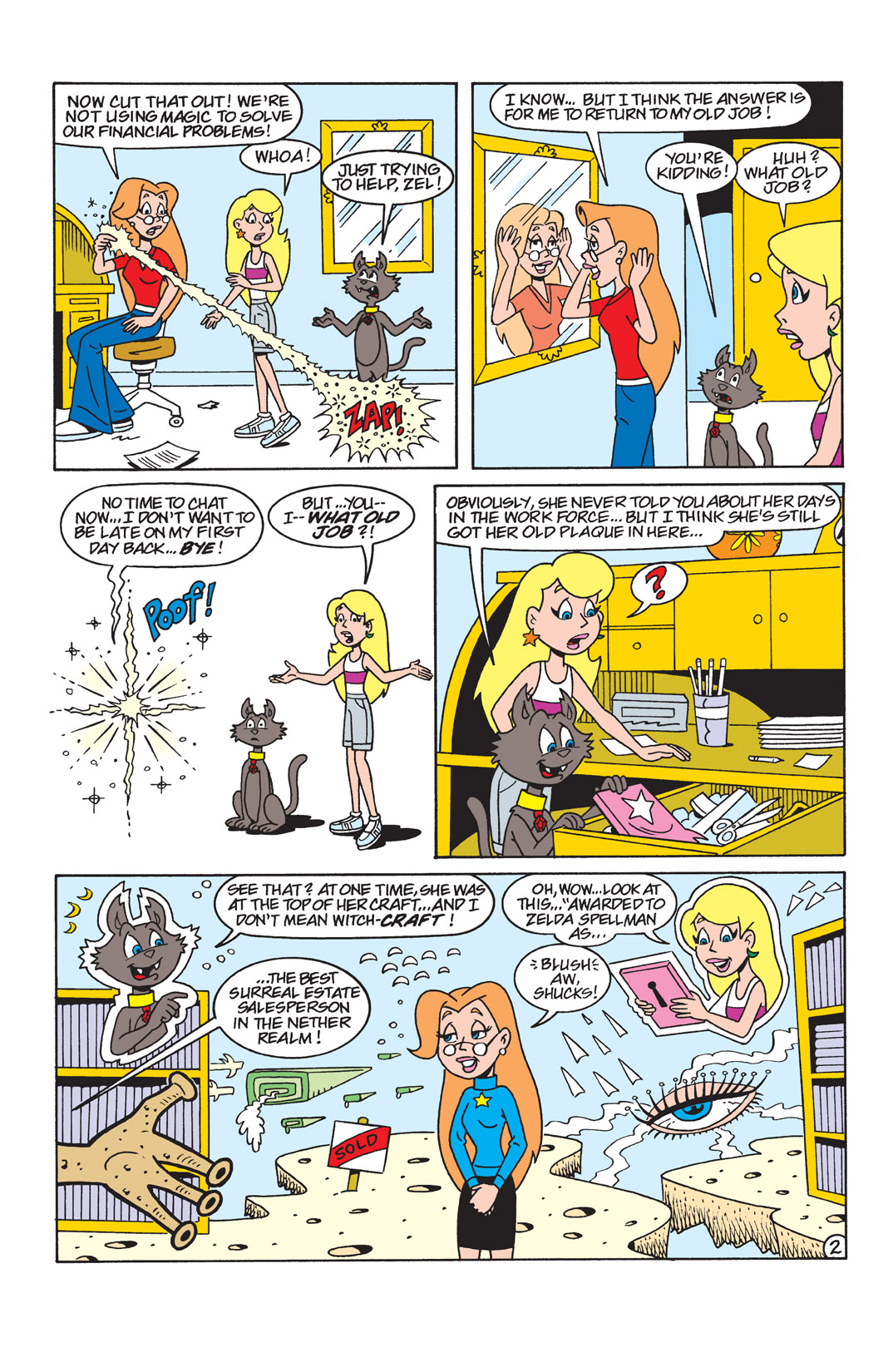 Read online Sabrina the Teenage Witch (2000) comic -  Issue #20 - 20