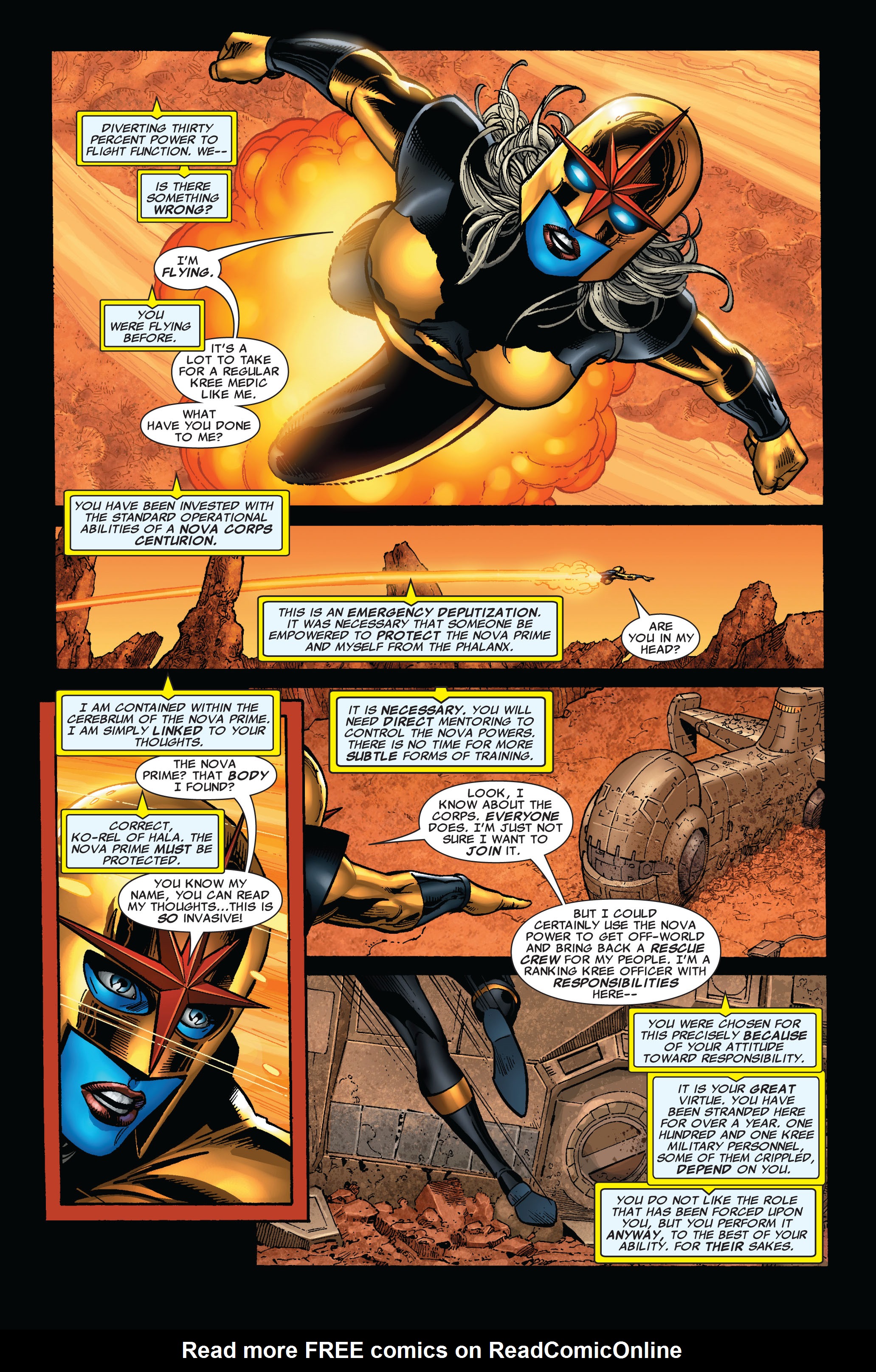 Read online Nova (2007) comic -  Issue # _TPB 1 (Part 2) - 4