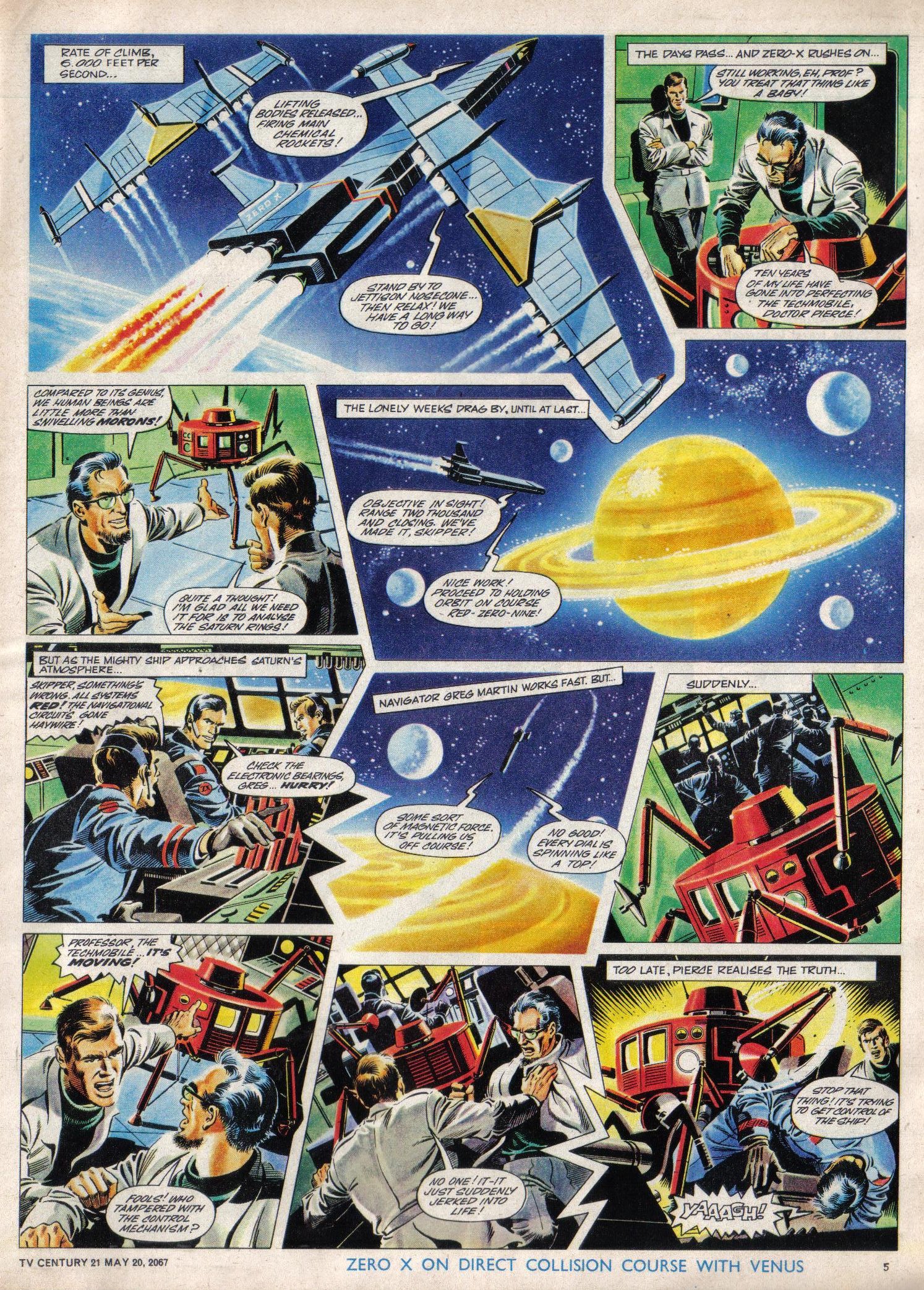 Read online TV Century 21 (TV 21) comic -  Issue #122 - 5