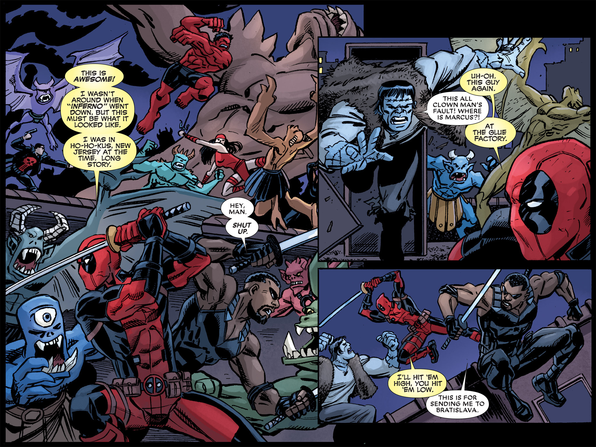 Read online Deadpool: Dracula's Gauntlet comic -  Issue # Part 8 - 27