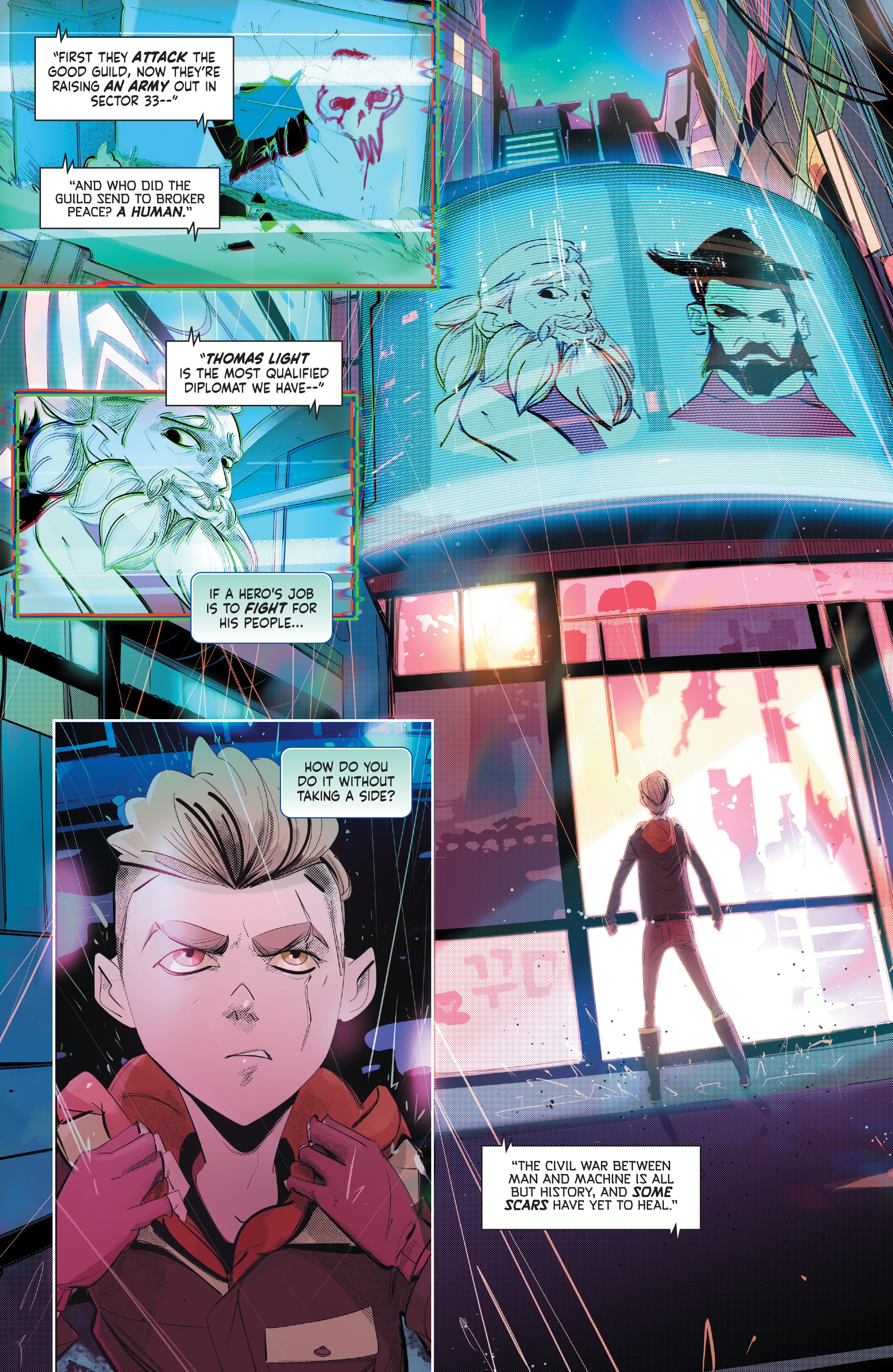 Read online Mega Man: Fully Charged comic -  Issue #1 - 4