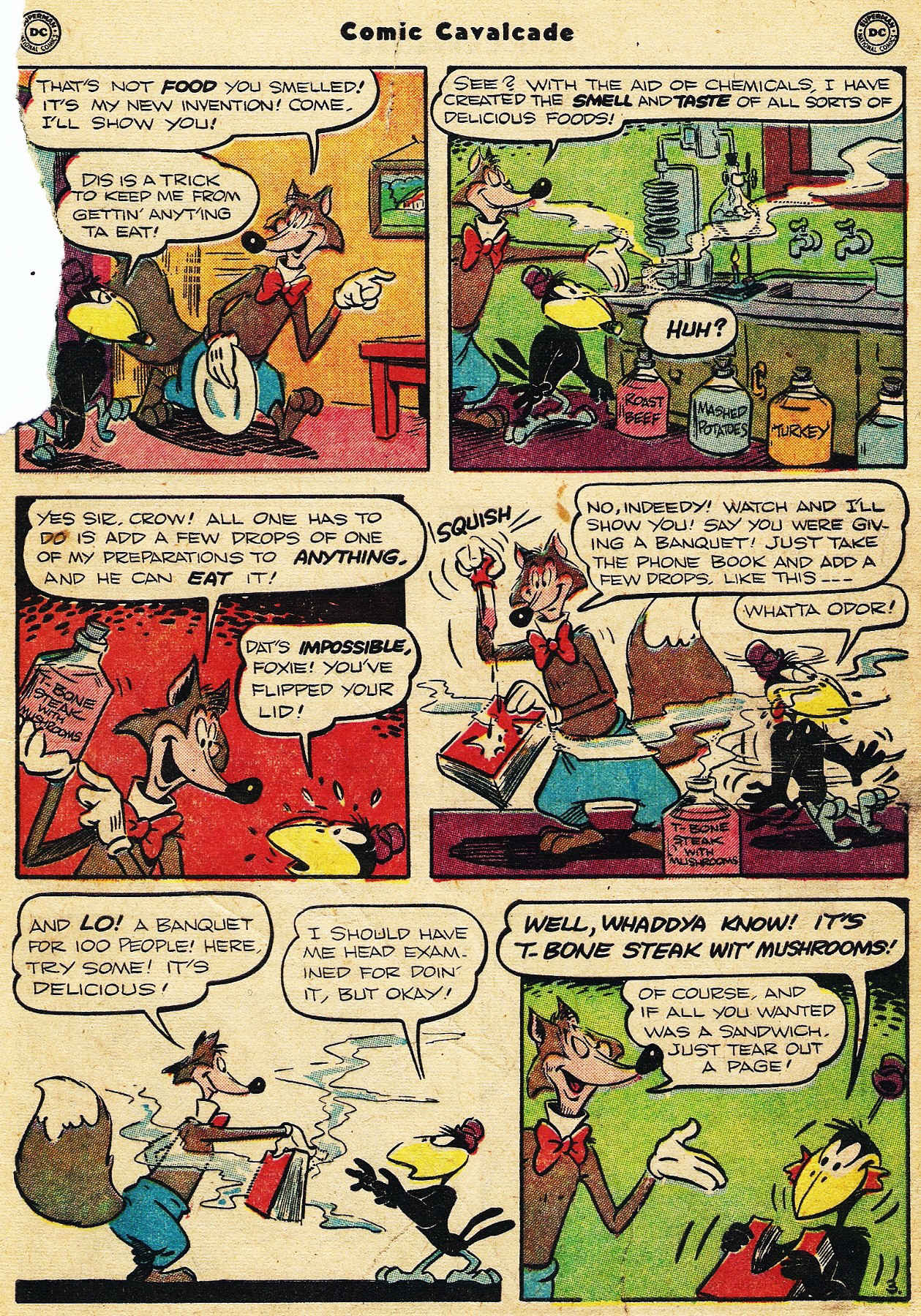 Read online Comic Cavalcade comic -  Issue #37 - 5