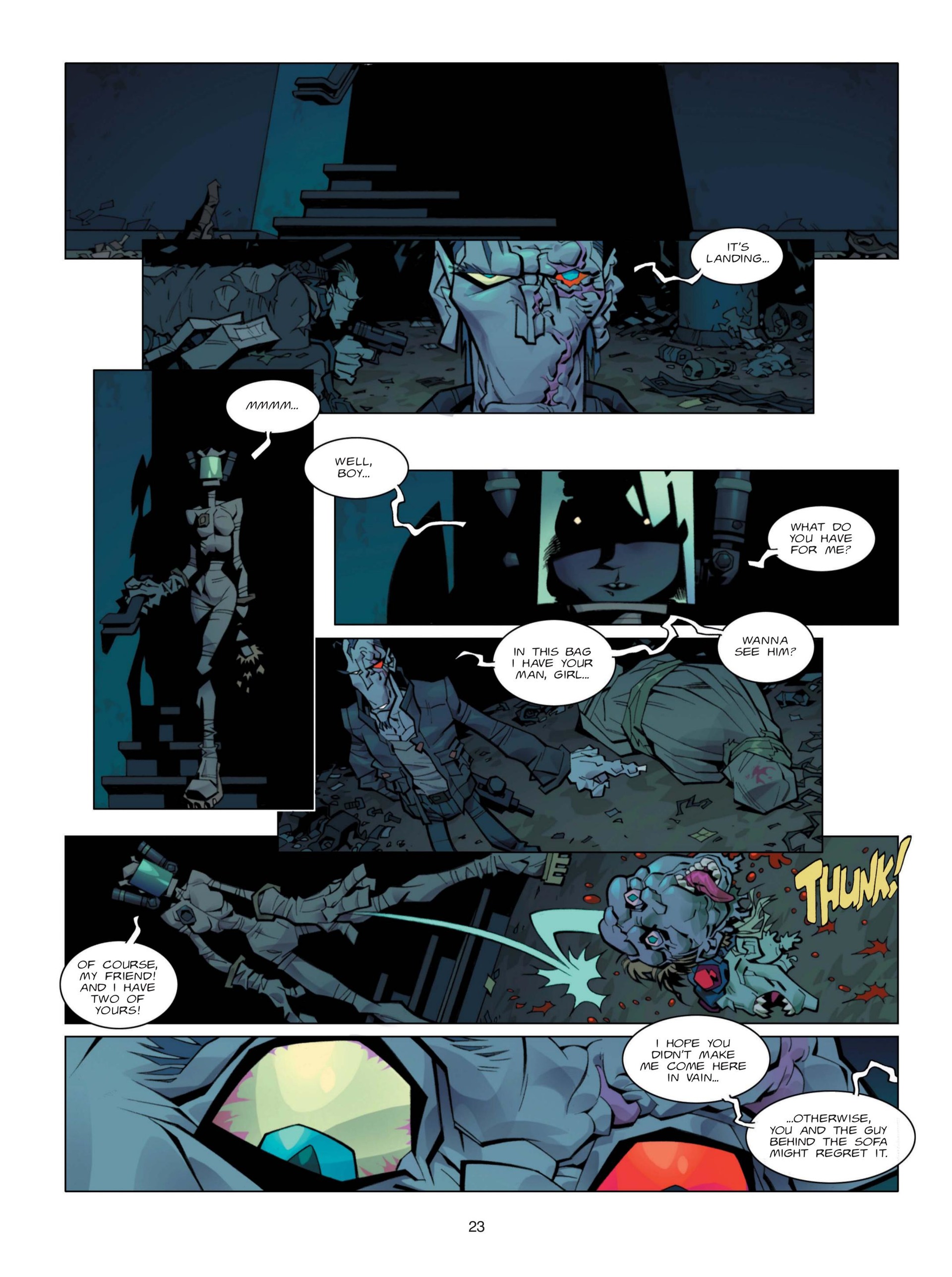 Read online Slum Nation comic -  Issue #3 - 25