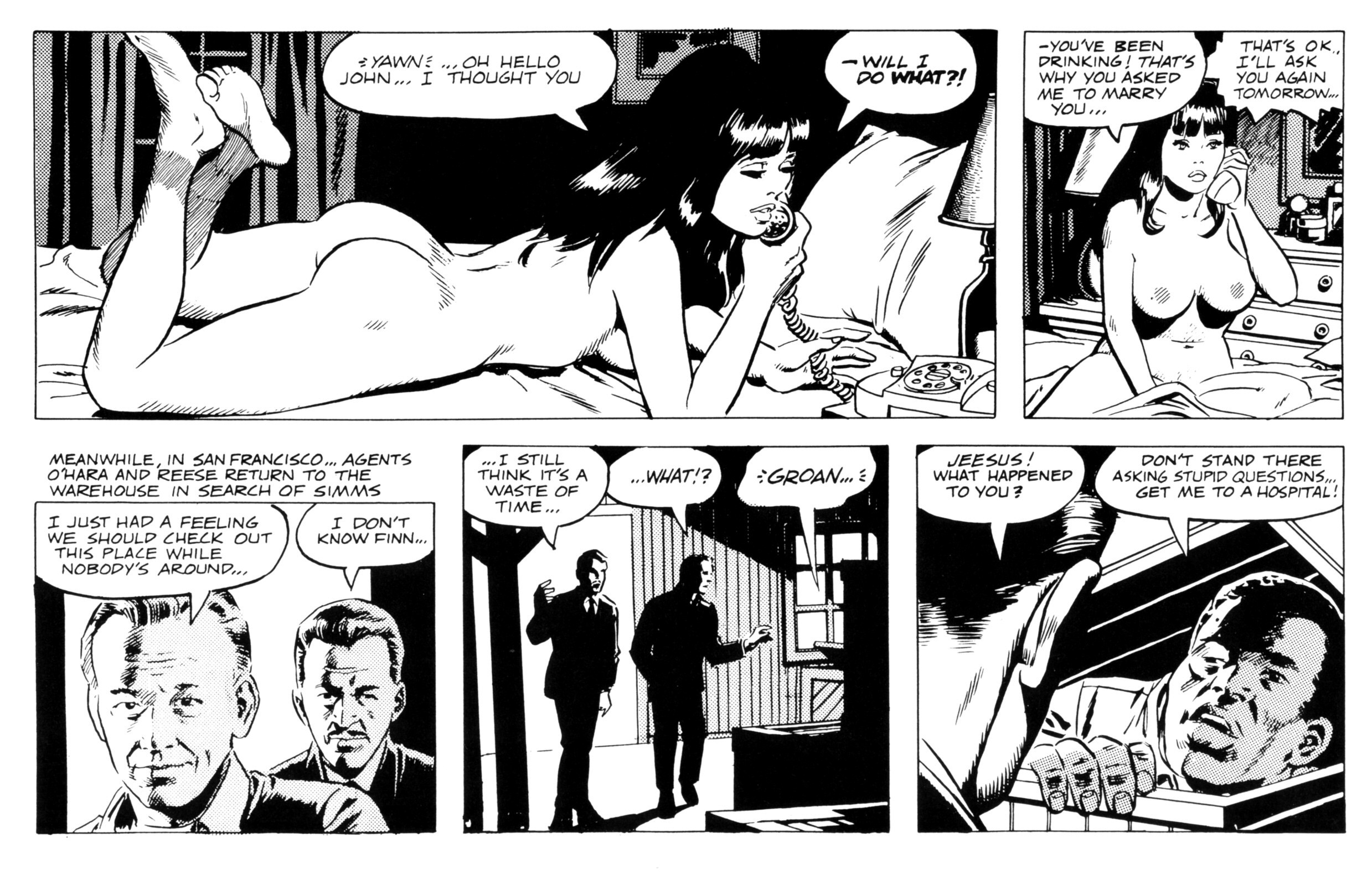 Read online Wallace Wood's Cannon comic -  Issue #6 - 34