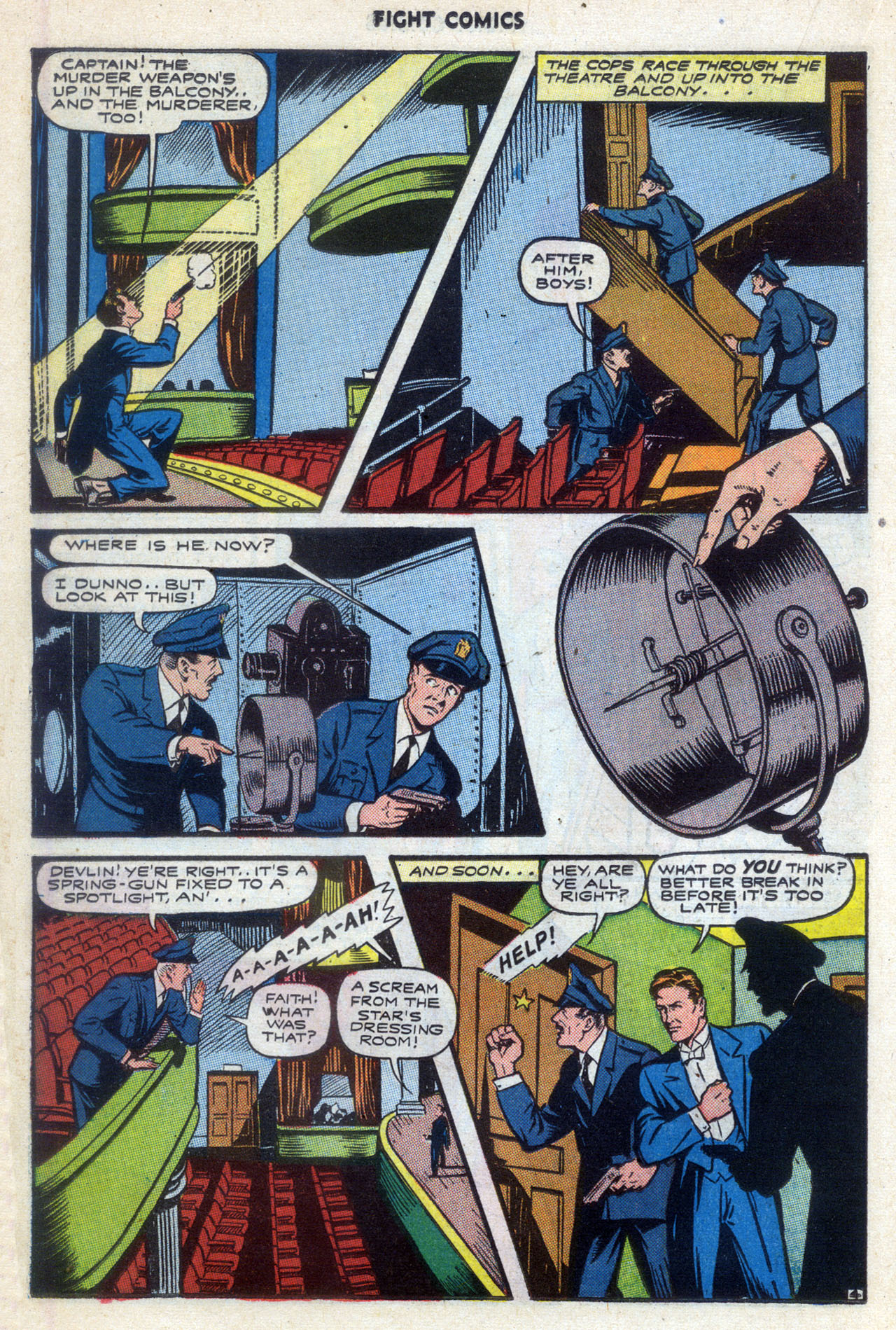 Read online Fight Comics comic -  Issue #39 - 24