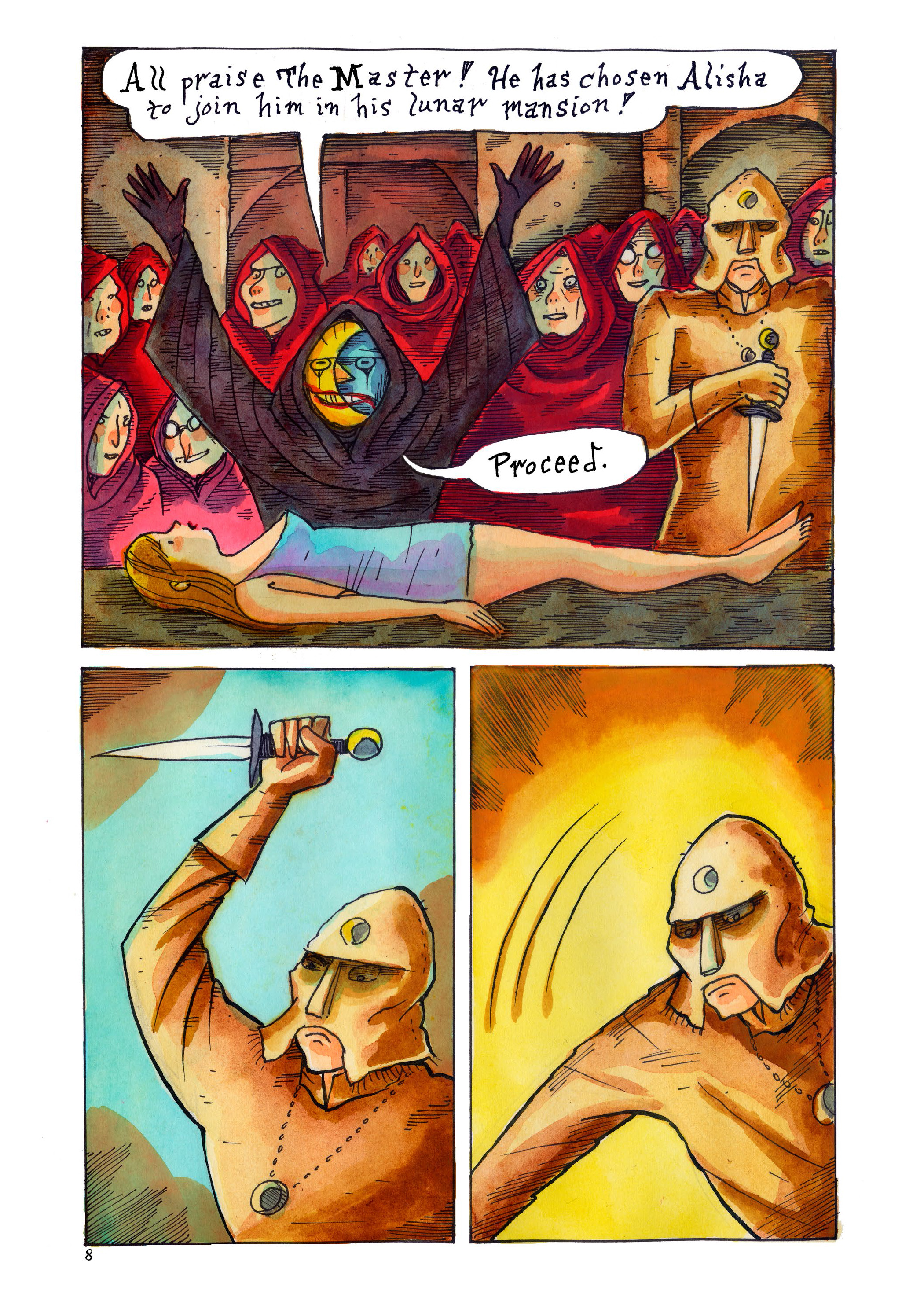 Read online Violenzia and Other Deadly Amusements comic -  Issue # TPB - 9