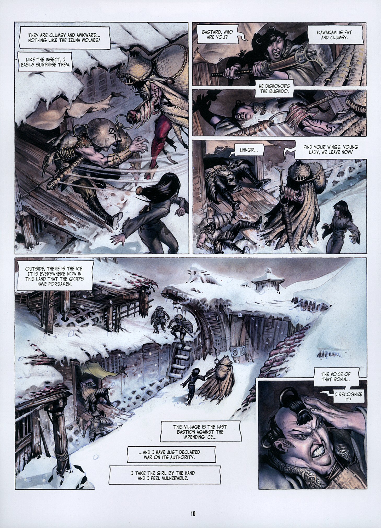 Read online Legend of the Scarlet Blades comic -  Issue # TPB - 11