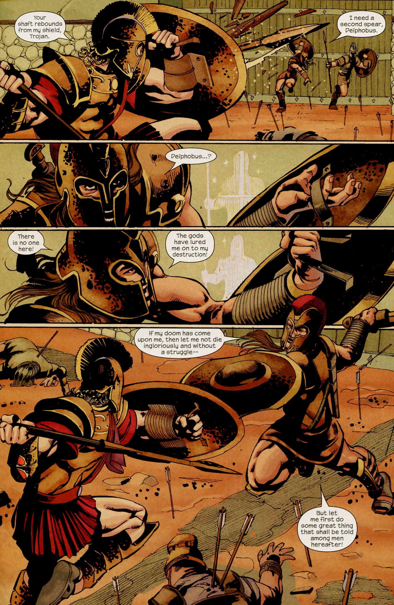 Read online The Iliad comic -  Issue #8 - 11