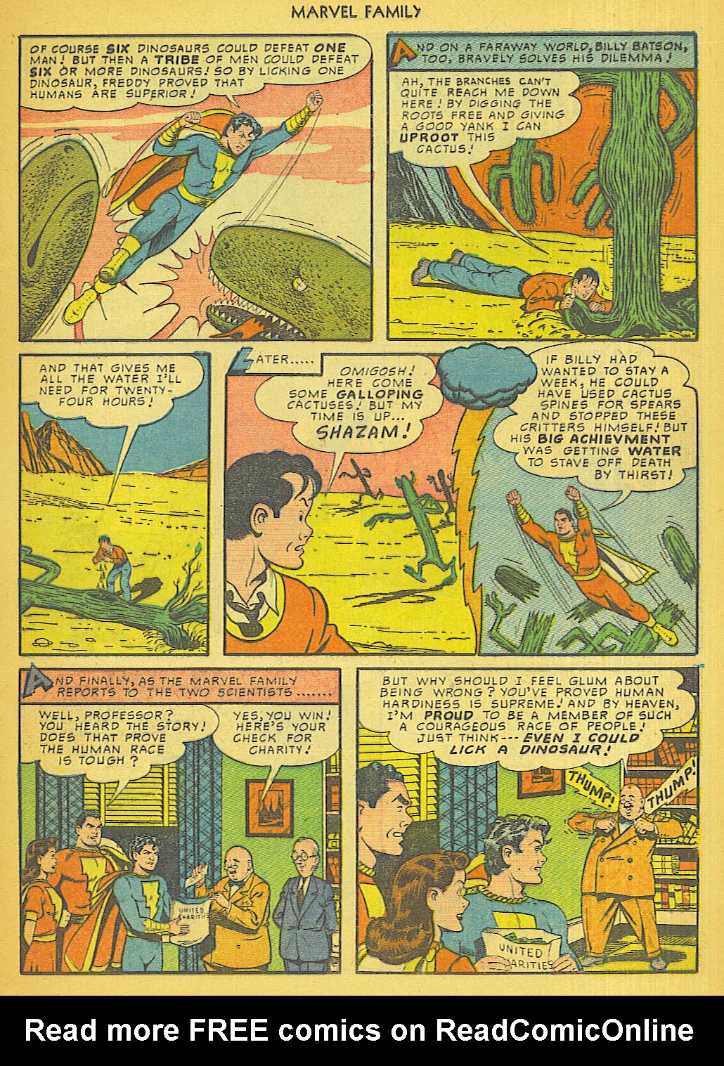 Read online The Marvel Family comic -  Issue #49 - 13