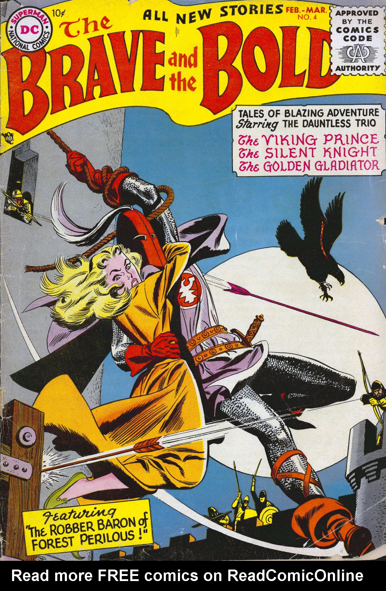 Read online The Brave and the Bold (1955) comic -  Issue #4 - 1