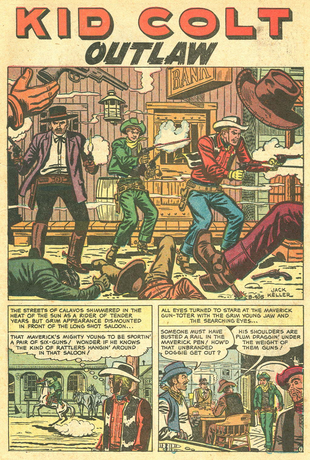 Read online Kid Colt Outlaw comic -  Issue #27 - 3