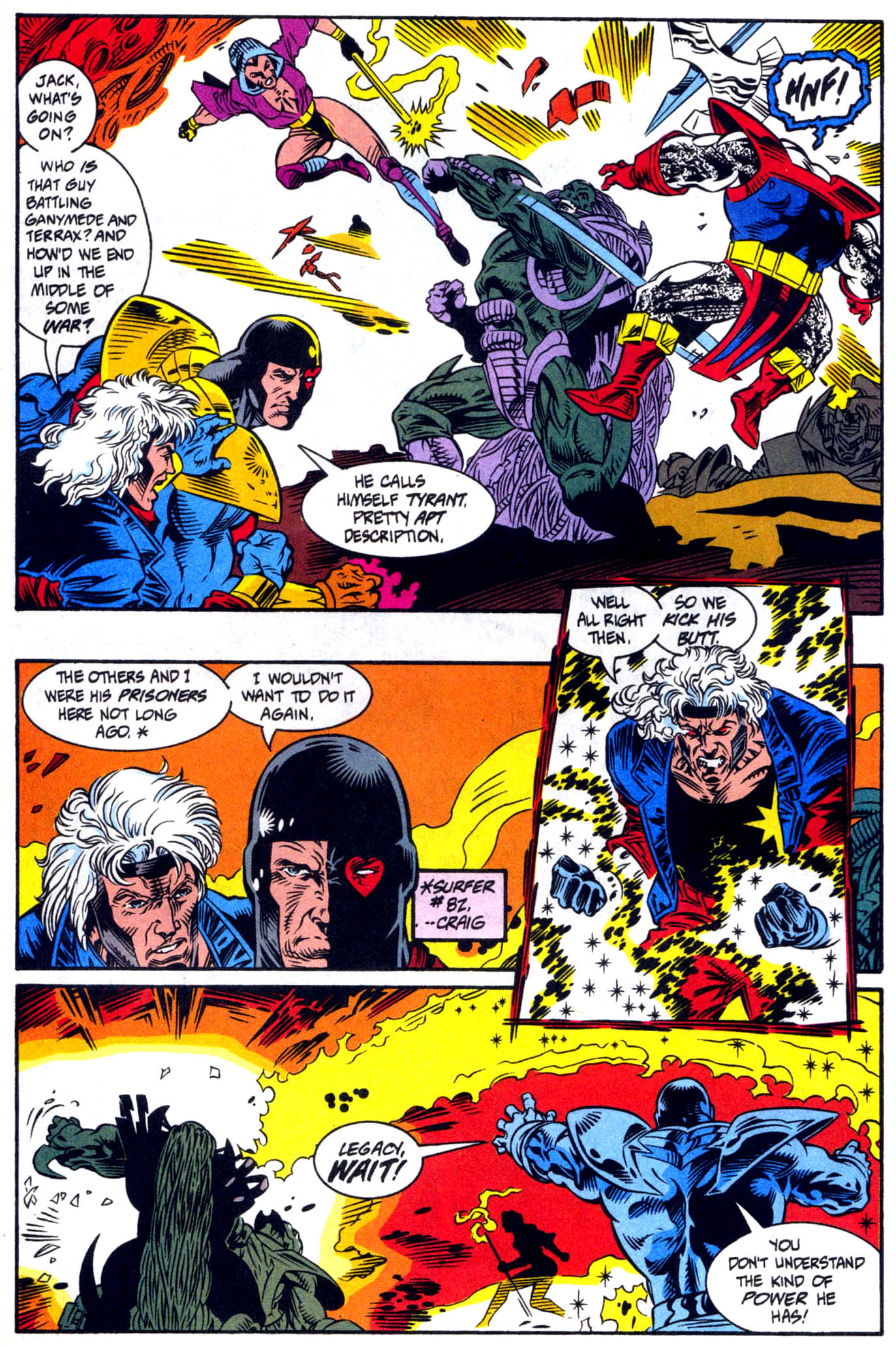 Read online Cosmic Powers comic -  Issue #6 - 12