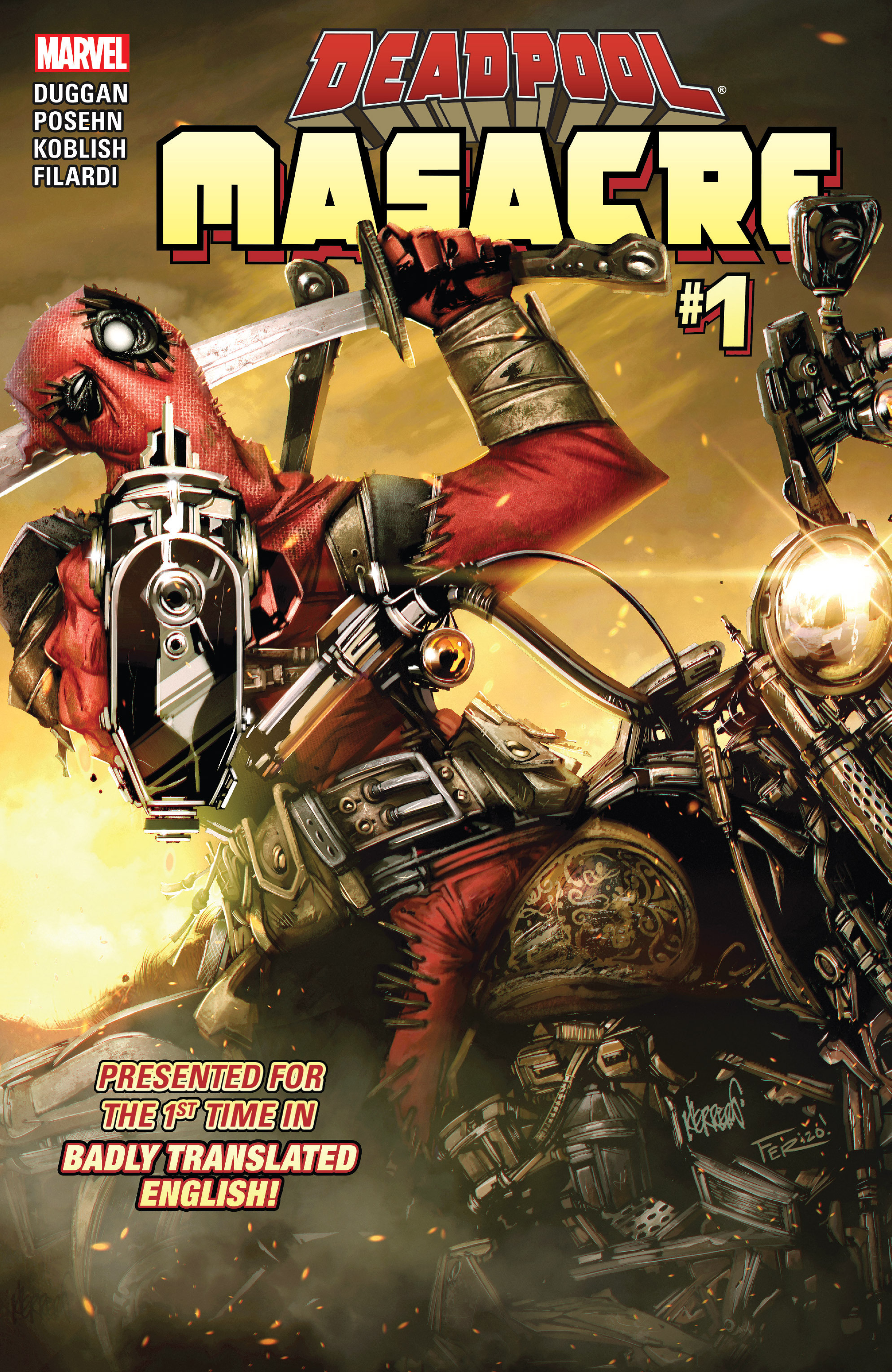 Read online Deadpool: Masacre comic -  Issue #1 - 1