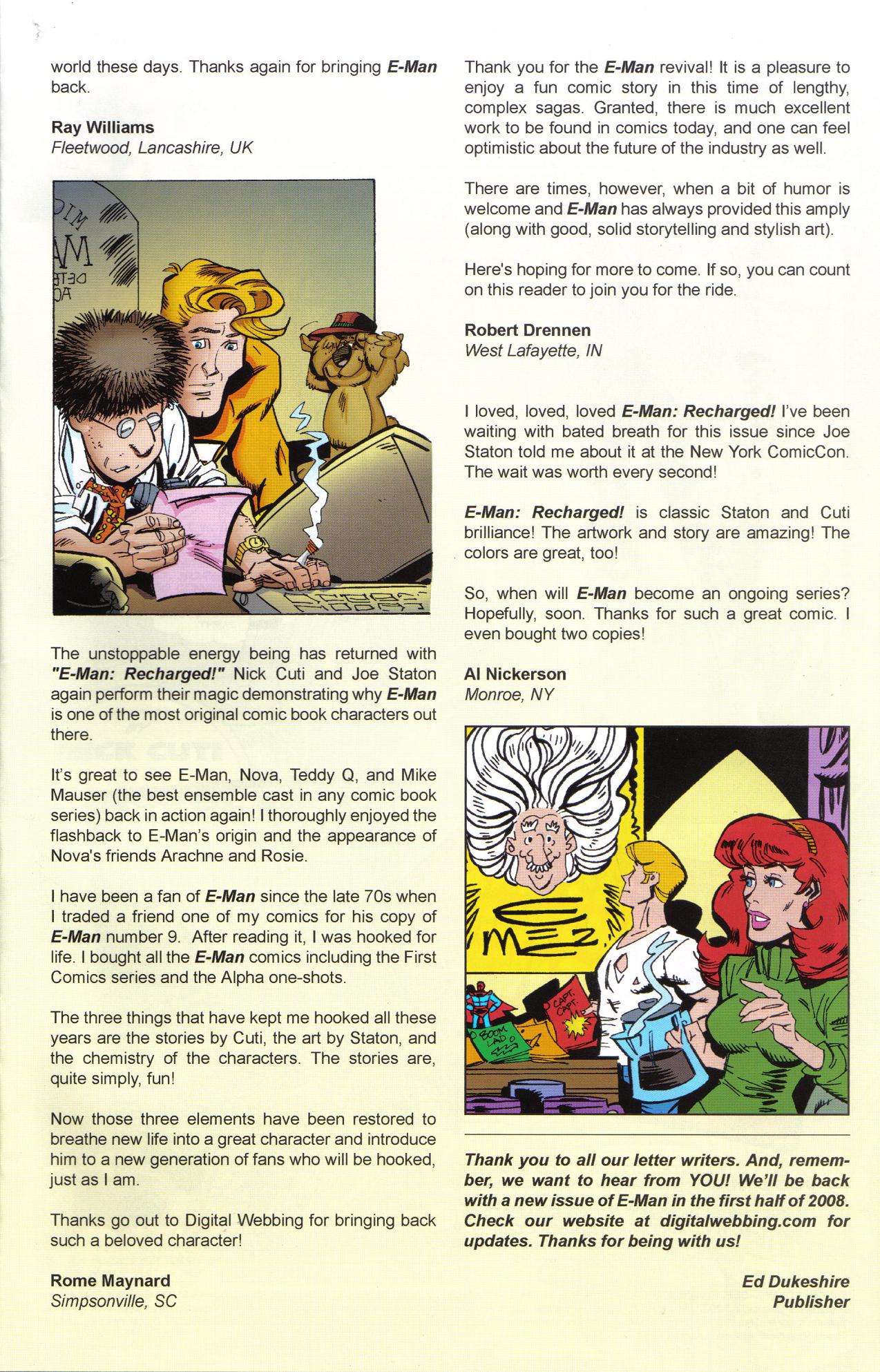 Read online E-Man: Dolly comic -  Issue # Full - 25