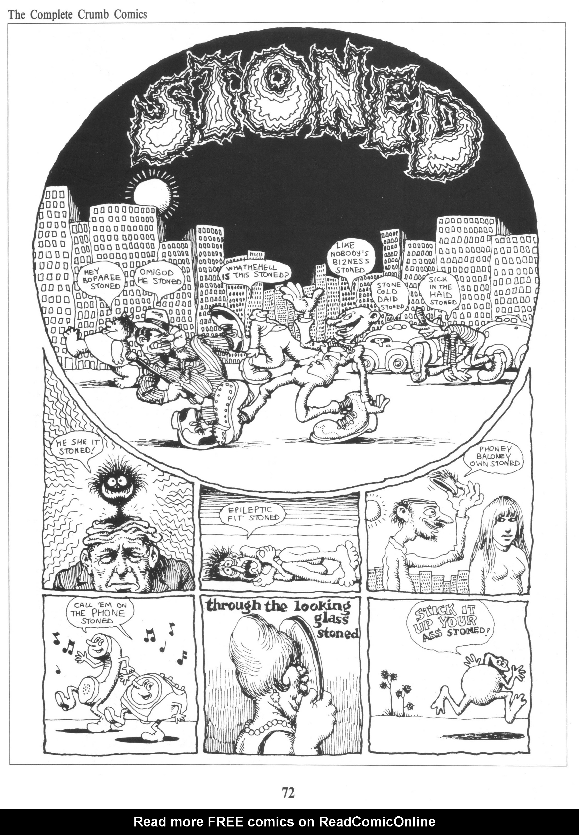 Read online The Complete Crumb Comics comic -  Issue # TPB 4 - 87