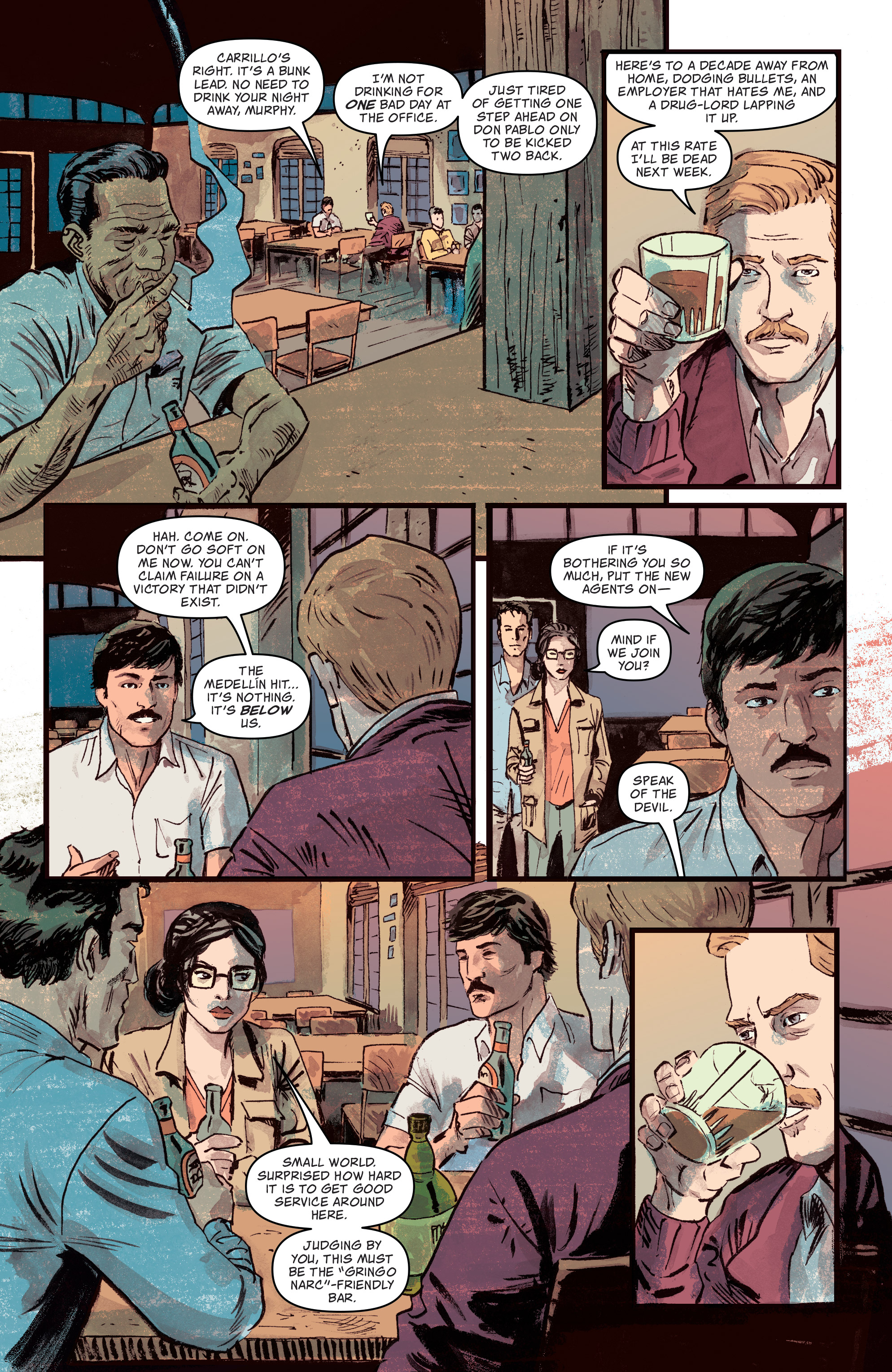 Read online Narcos comic -  Issue #1 - 15