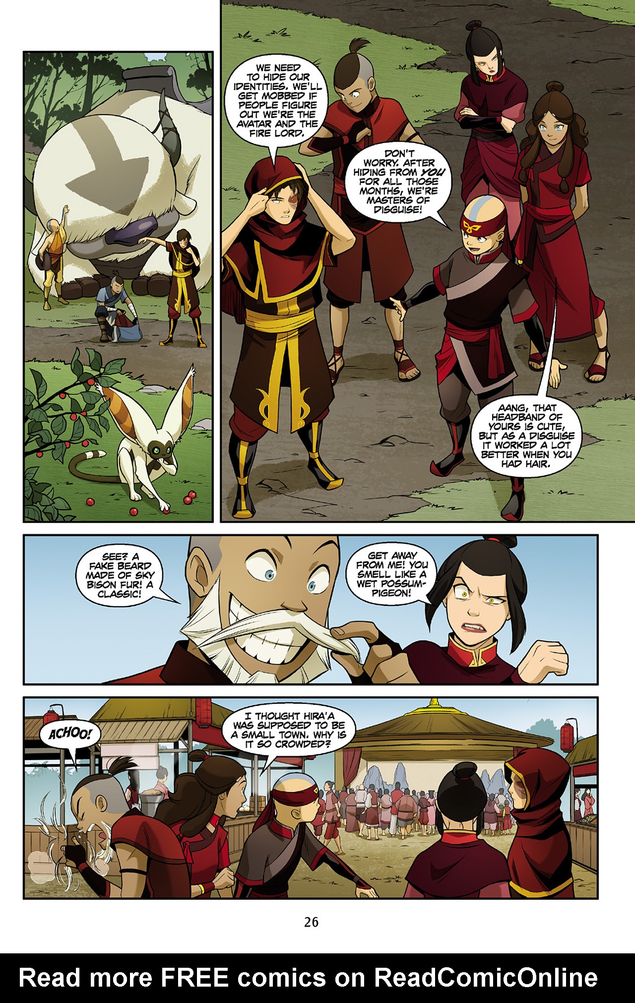Read online Nickelodeon Avatar: The Last Airbender - The Search comic -  Issue # Part 2 - 27