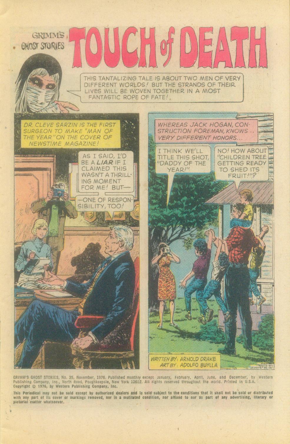 Read online Grimm's Ghost Stories comic -  Issue #35 - 3