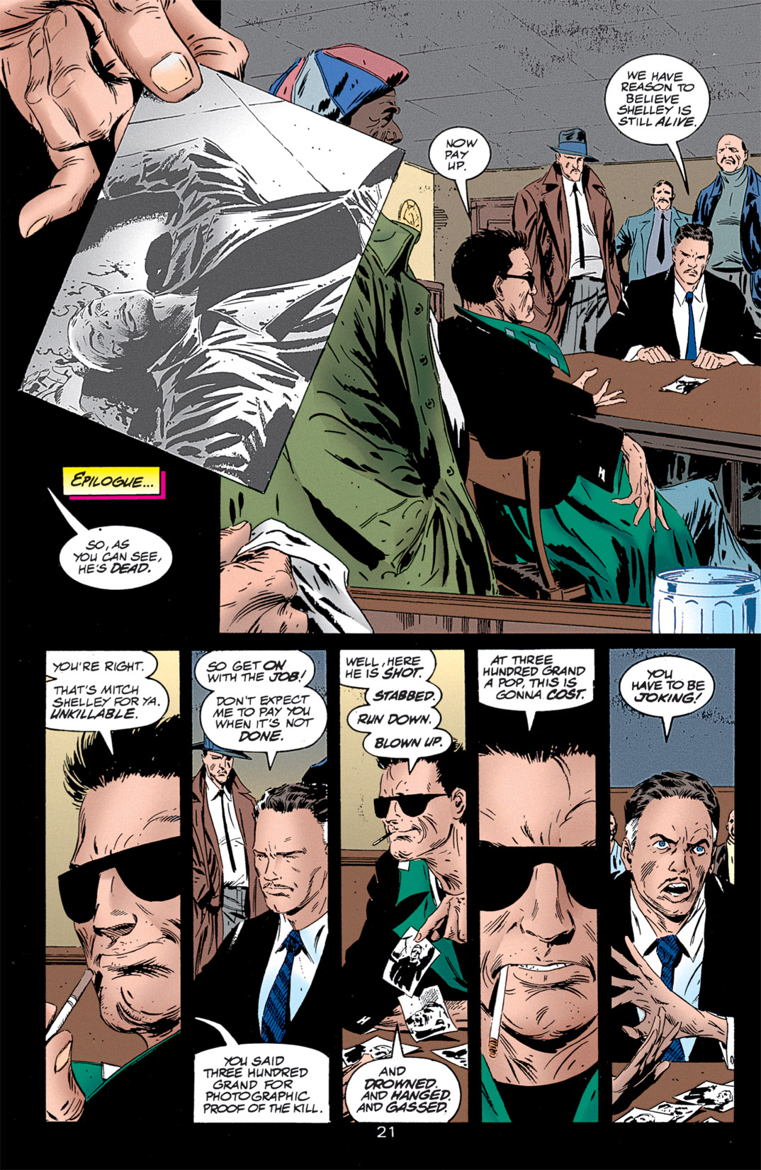 Read online Resurrection Man (1997) comic -  Issue #10 - 22