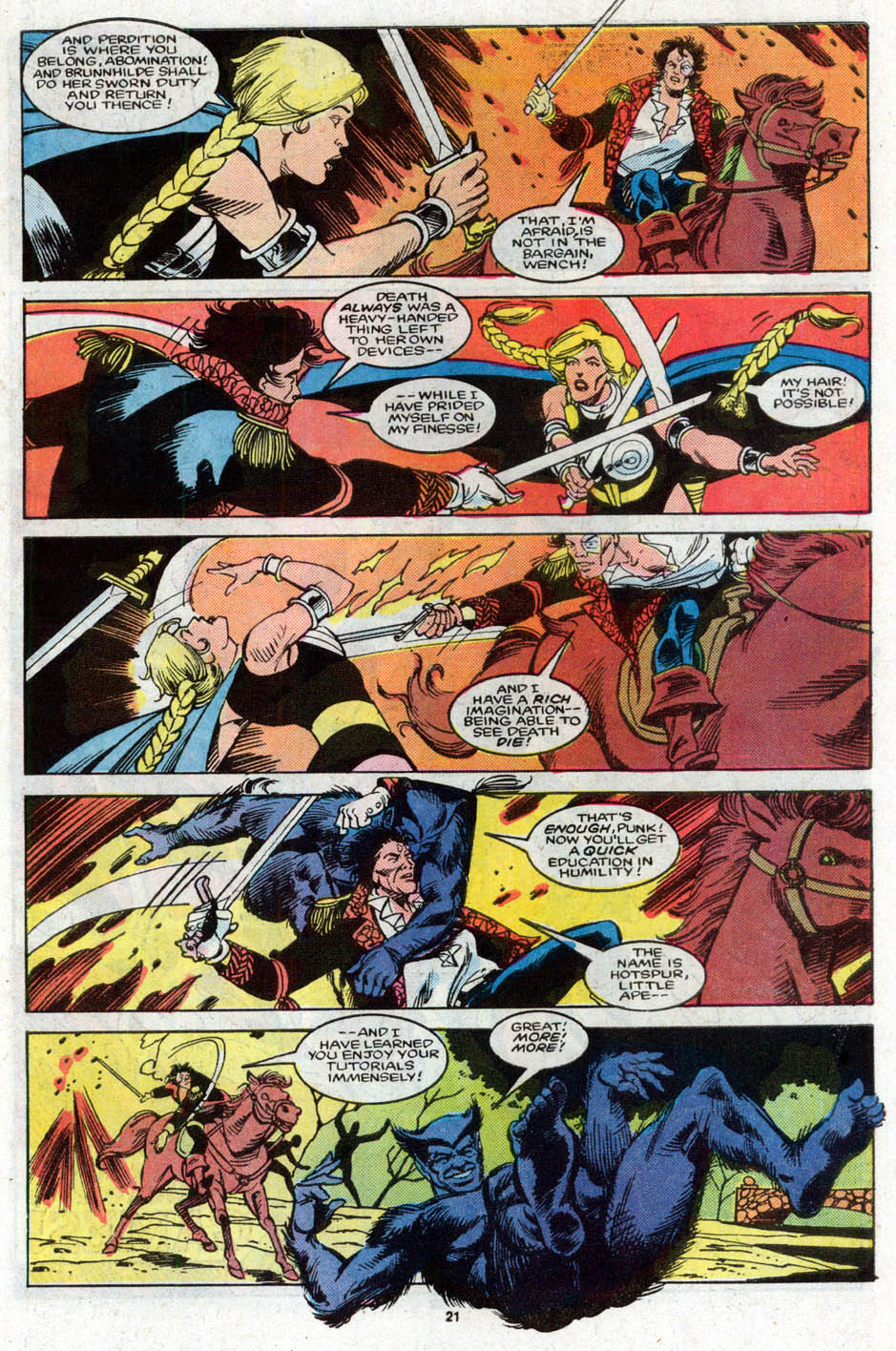 Read online The Defenders (1972) comic -  Issue #146 - 21
