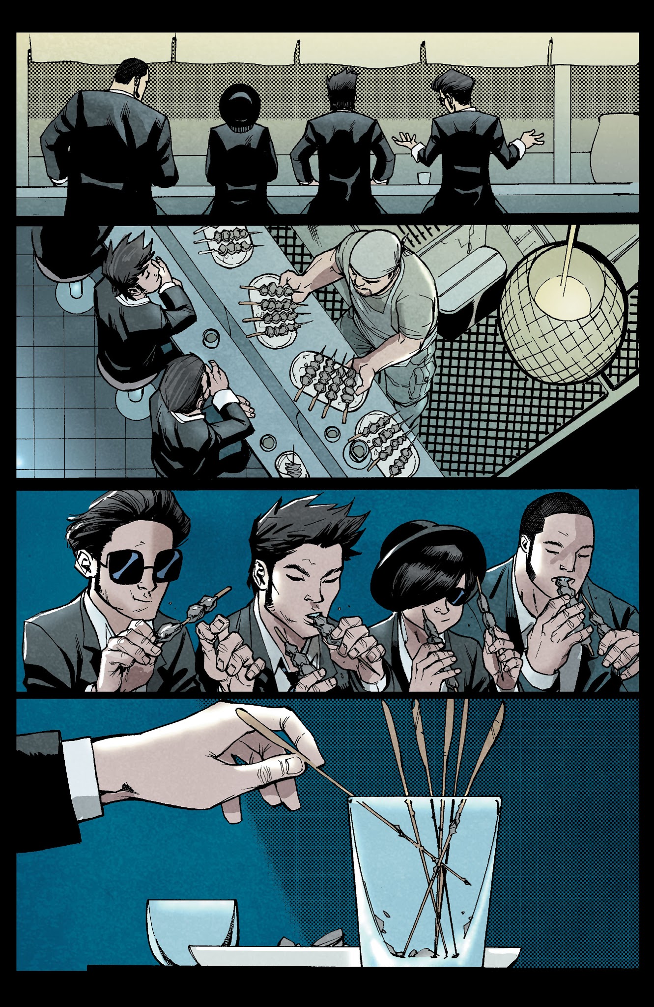 Read online Get Jiro!: Blood & Sushi comic -  Issue # TPB - 15