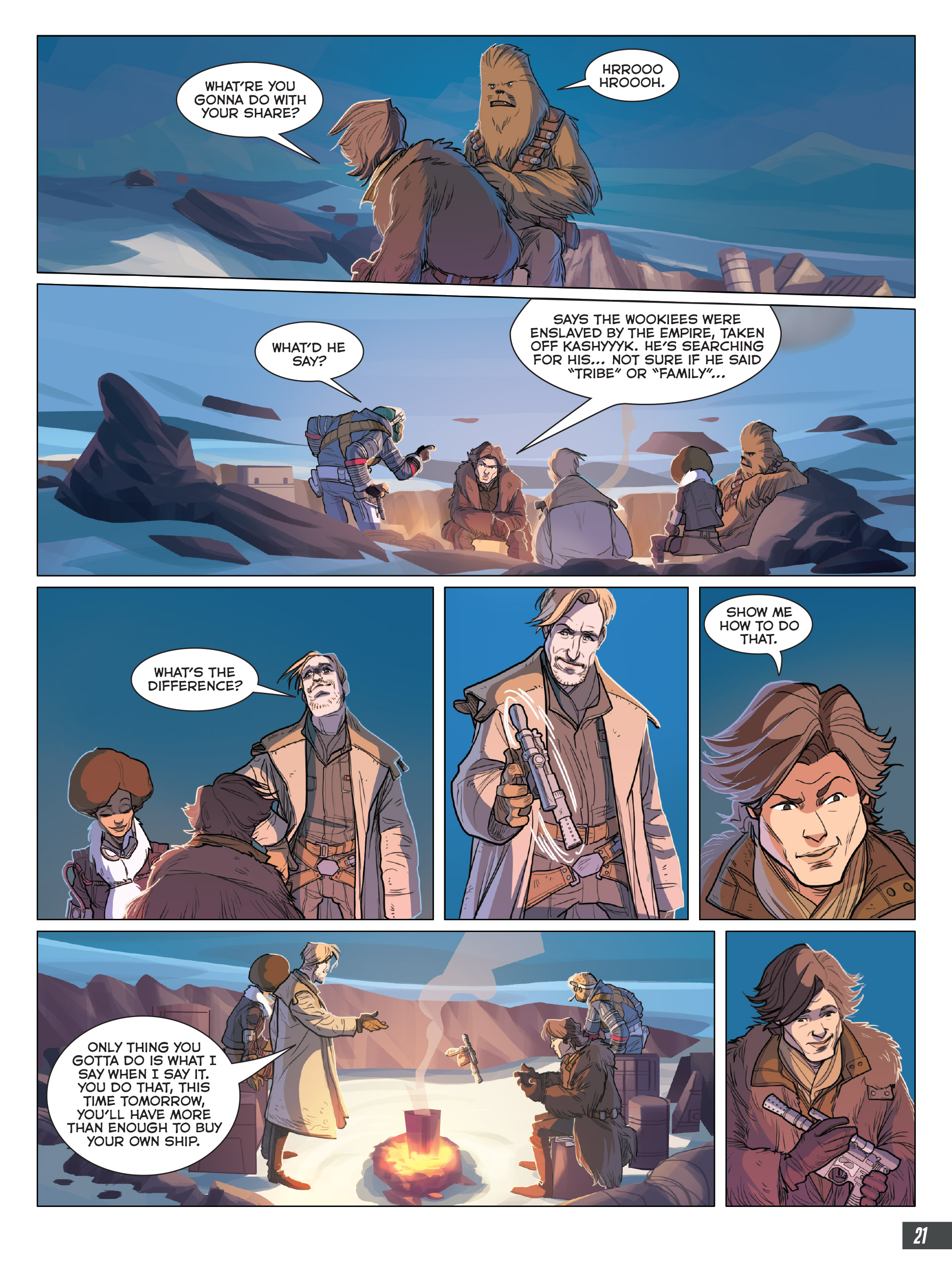 Read online Star Wars: Solo Graphic Novel Adaptation comic -  Issue # TPB - 20