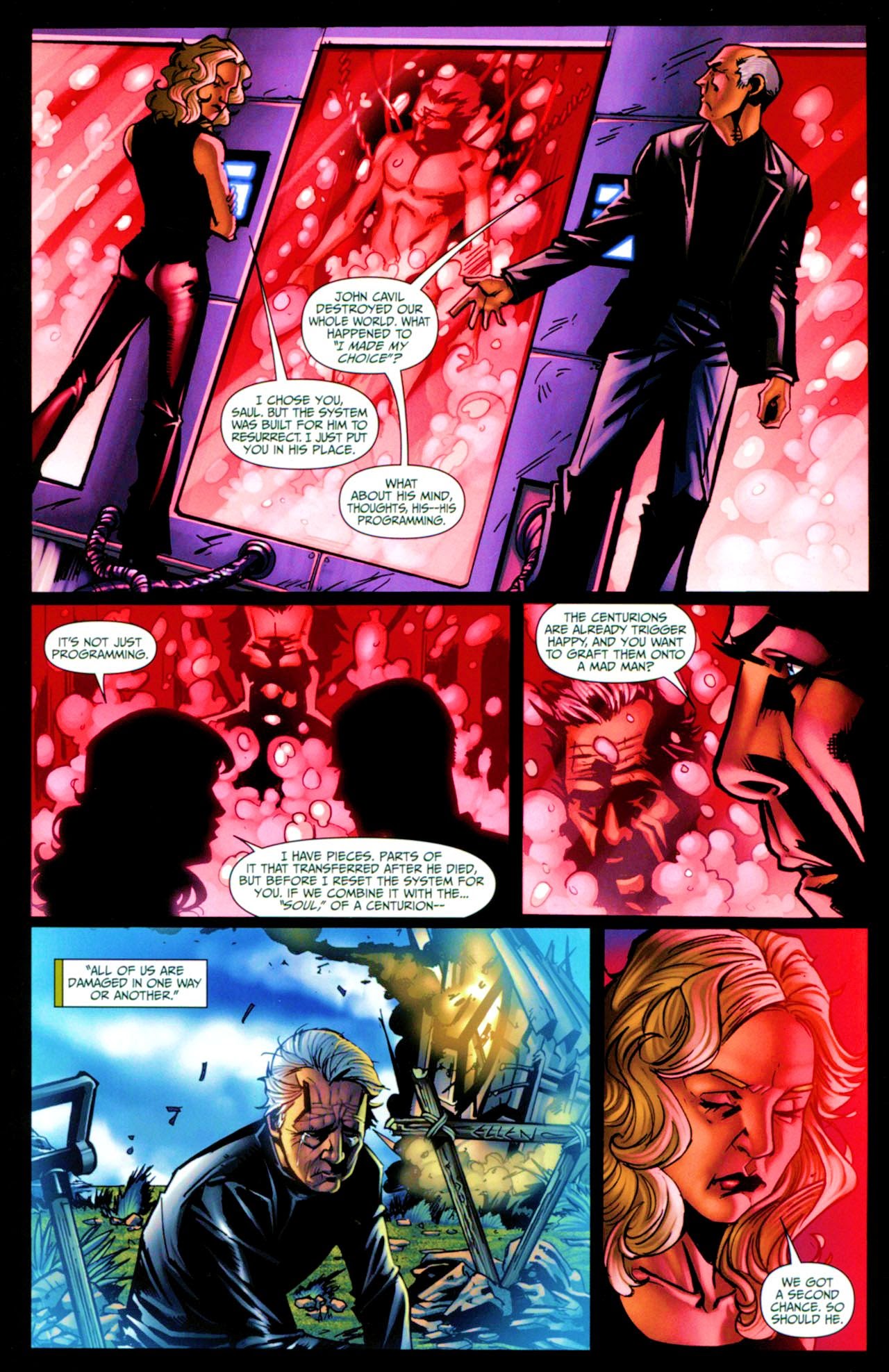 Read online Battlestar Galactica: The Final Five comic -  Issue #4 - 19