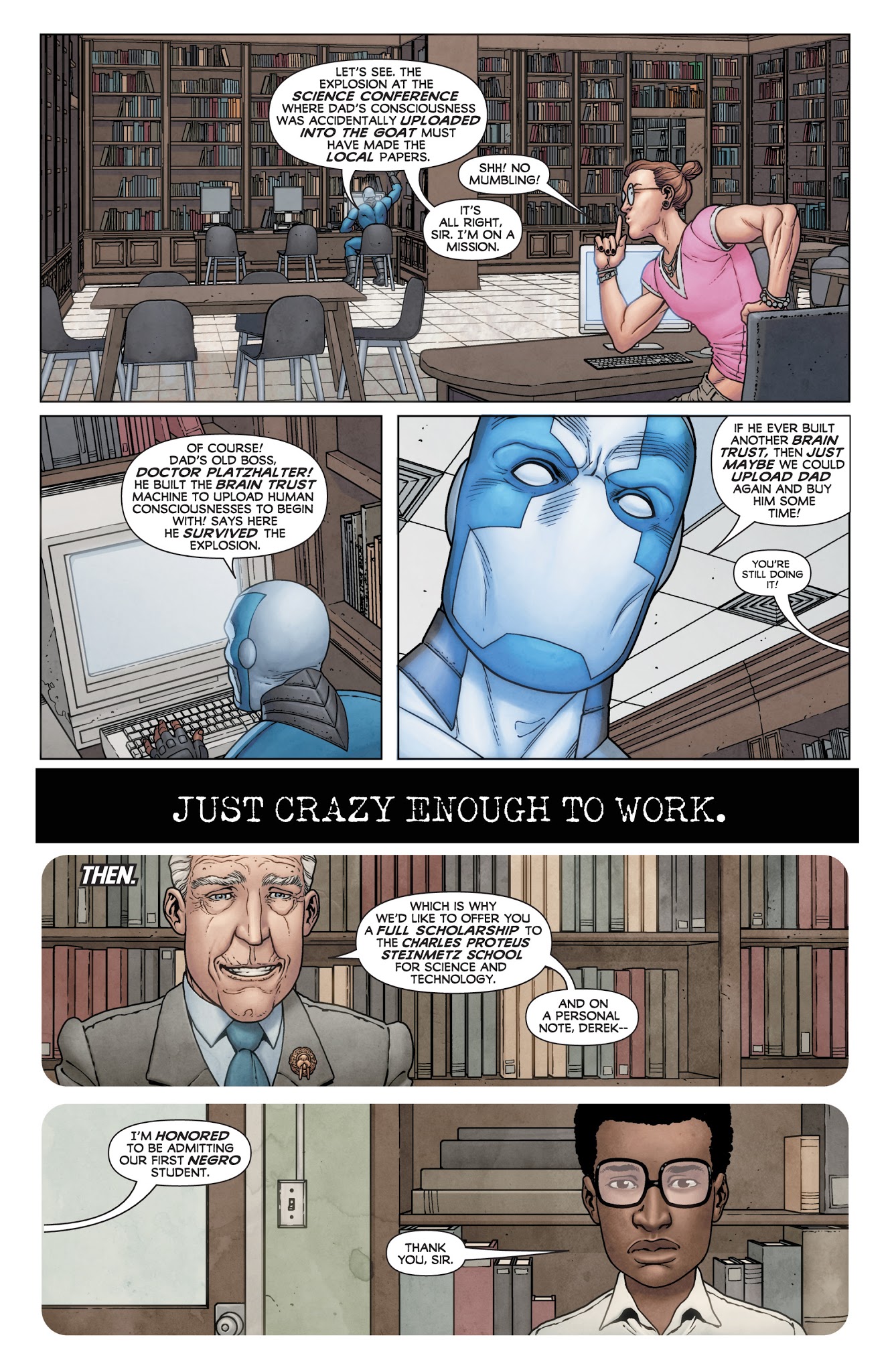Read online Quantum and Woody! (2017) comic -  Issue #3 - 13