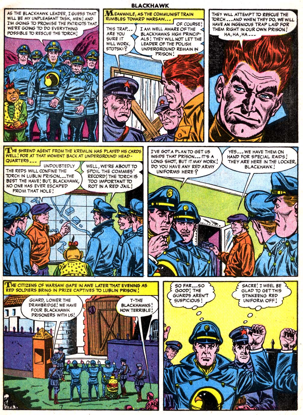 Read online Blackhawk (1957) comic -  Issue #91 - 10