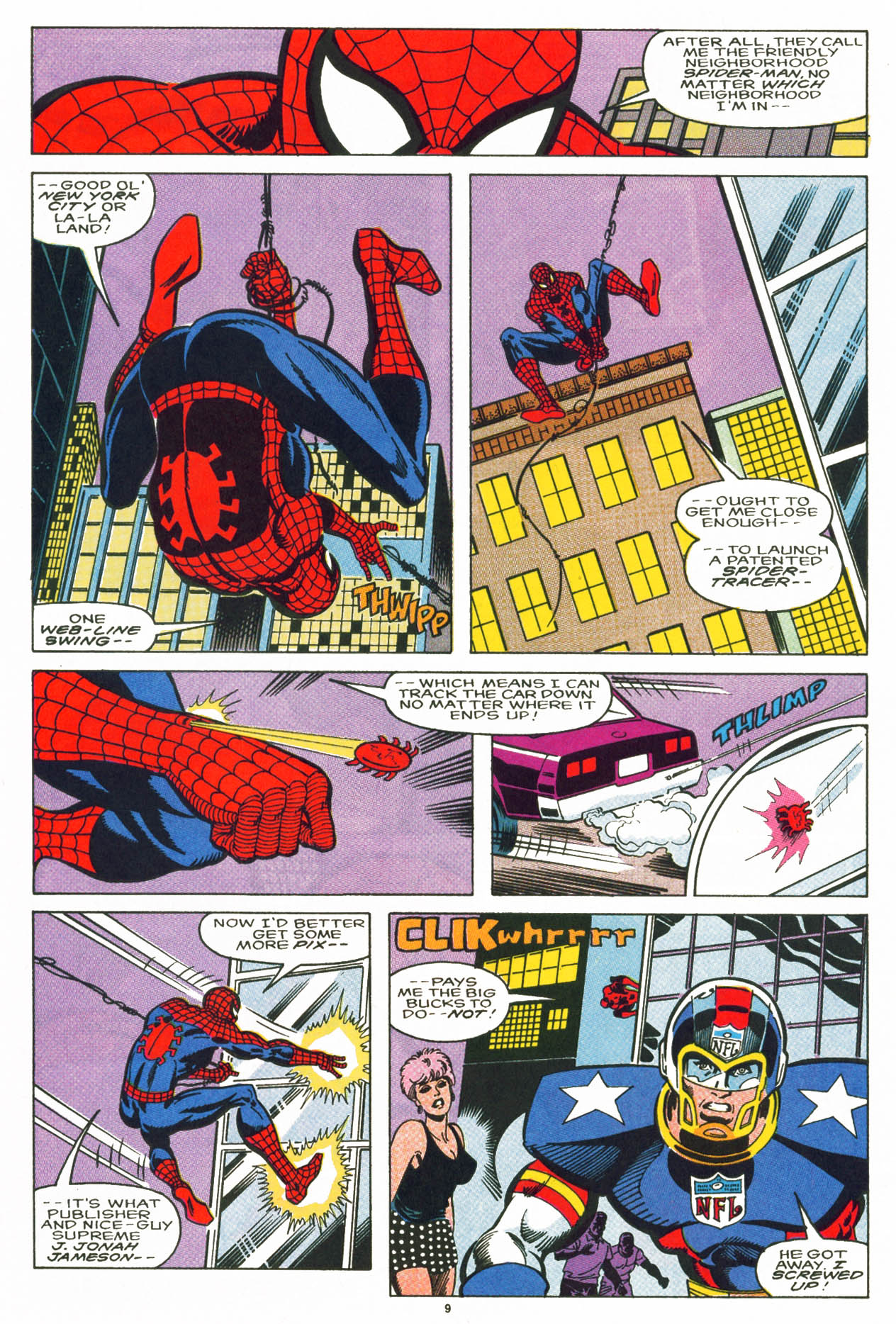 Read online NFL SuperPro comic -  Issue #1 - 8