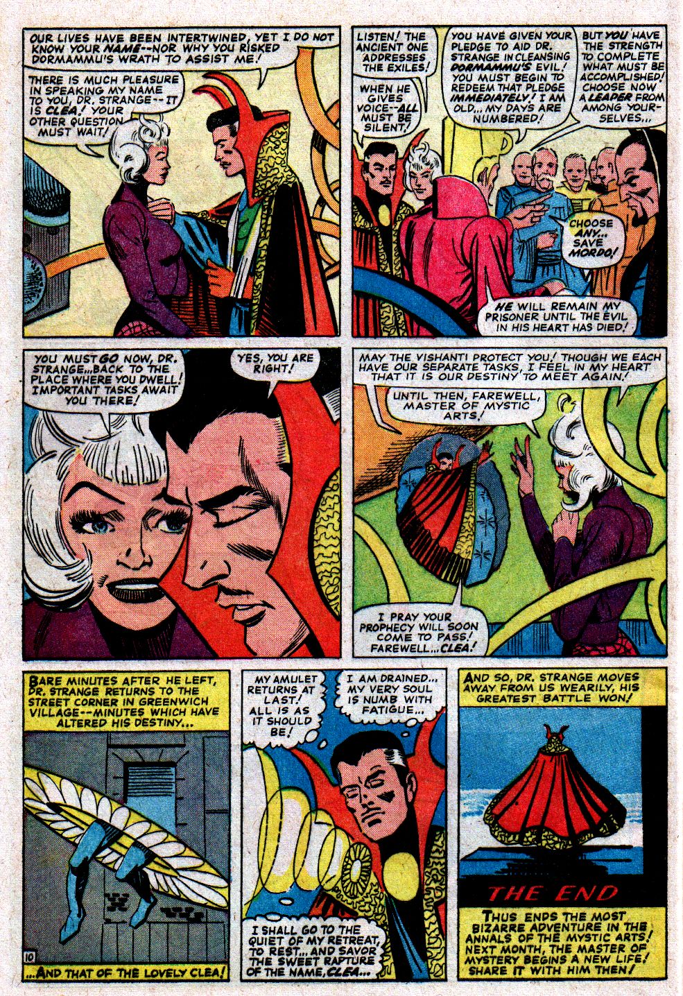 Read online Marvel Masterworks: Doctor Strange comic -  Issue # TPB 2 - 54
