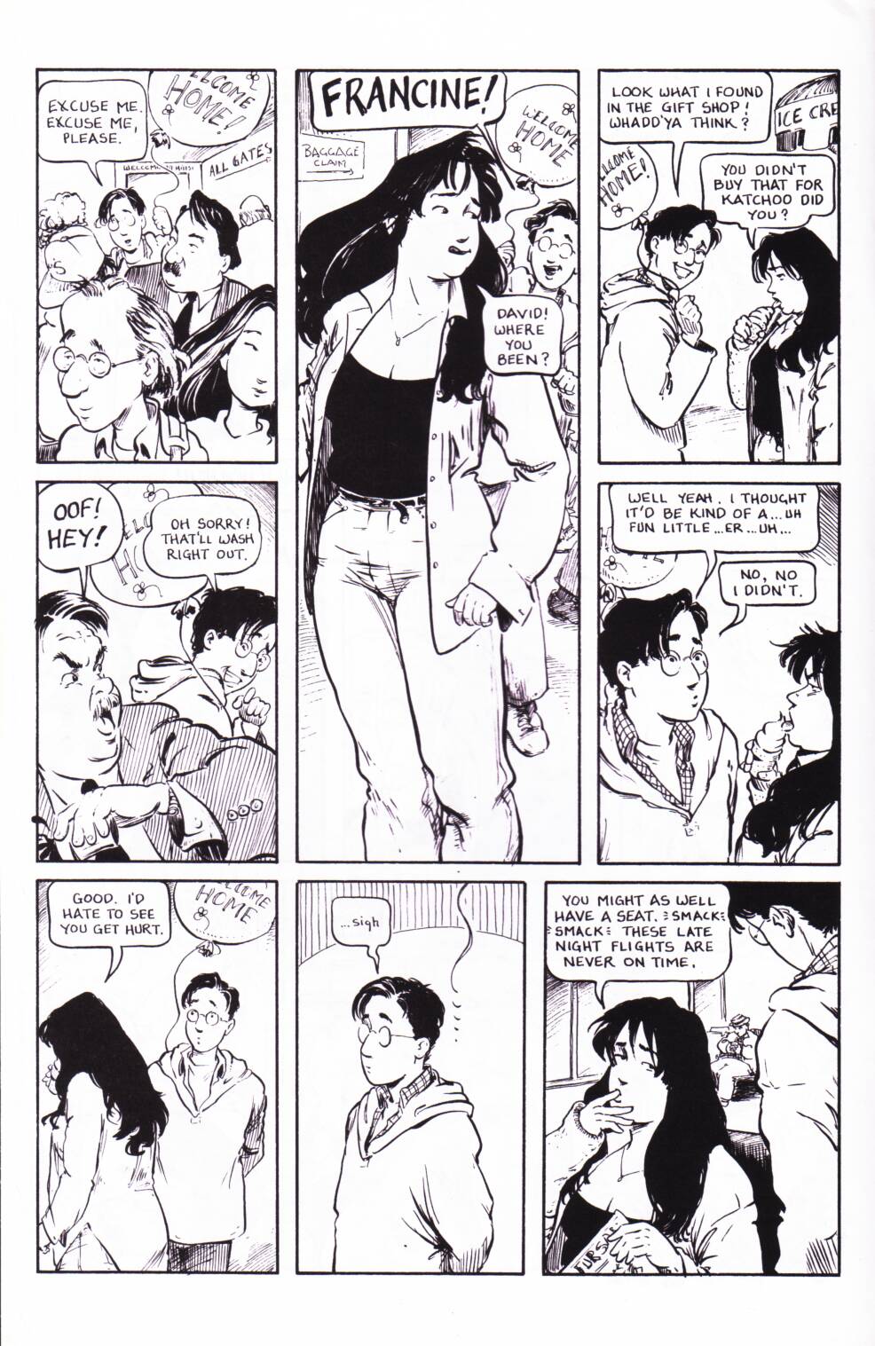Read online Strangers in Paradise (1994) comic -  Issue #1 - 9