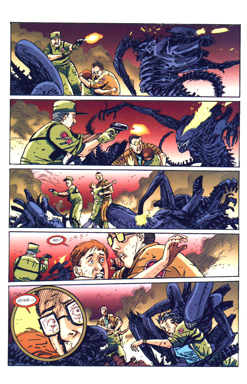 Read online Aliens: Survival comic -  Issue #2 - 21
