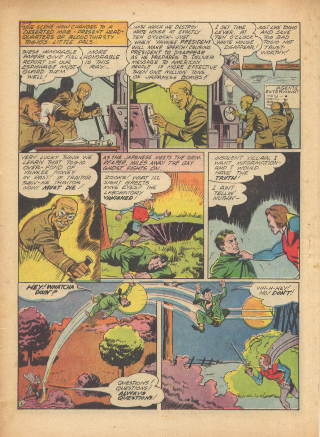 Read online Sensation (Mystery) Comics comic -  Issue #24 - 36