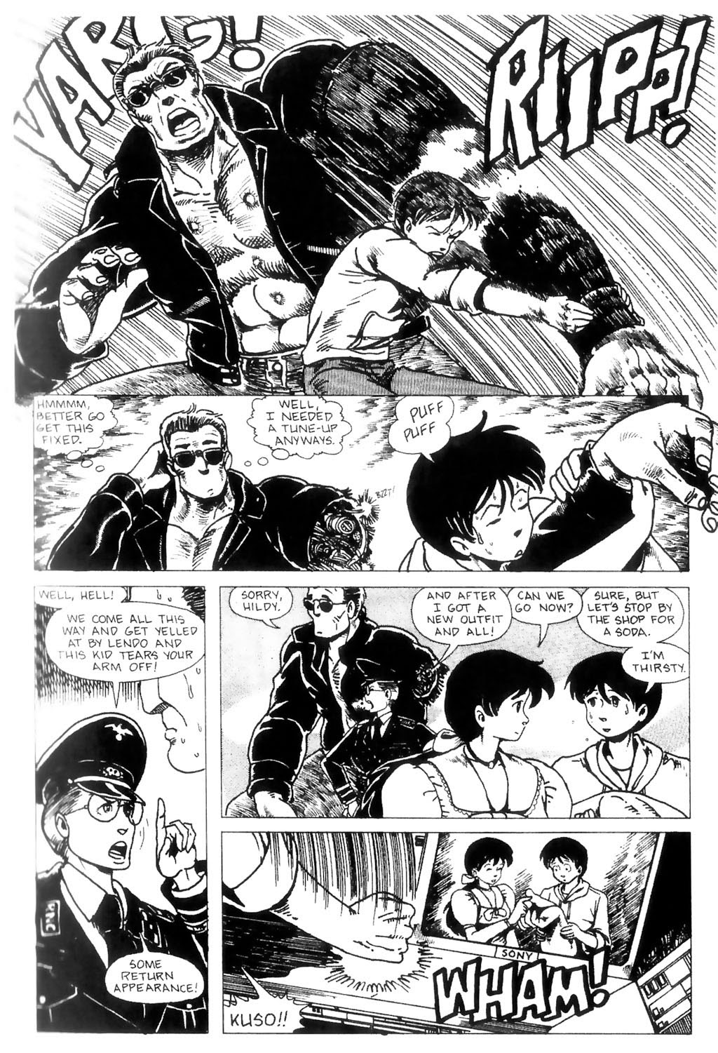 Read online Ninja High School Pocket Manga comic -  Issue #2 - 87